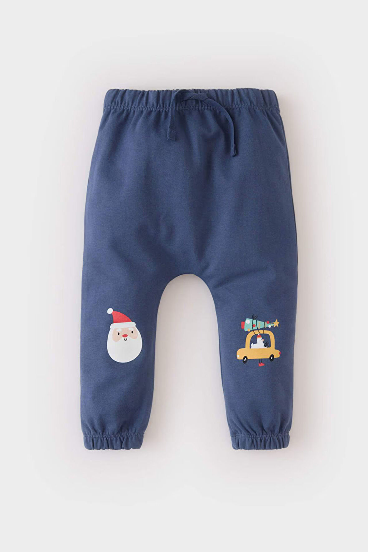 DeFacto Erkek Bebek Yılbaşı Temalı Beli Lastikli Eşofman Altı D6505A524WNIN254