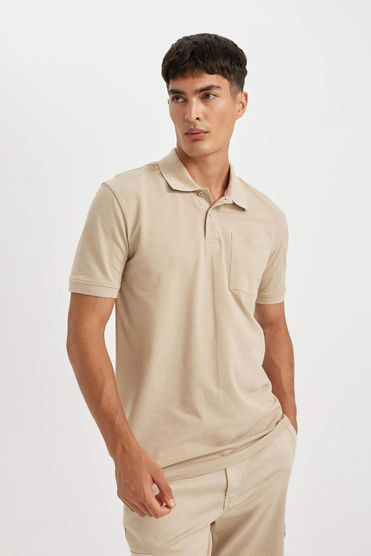 New Regular Fit Polo Yaka Pike Polo Tişört