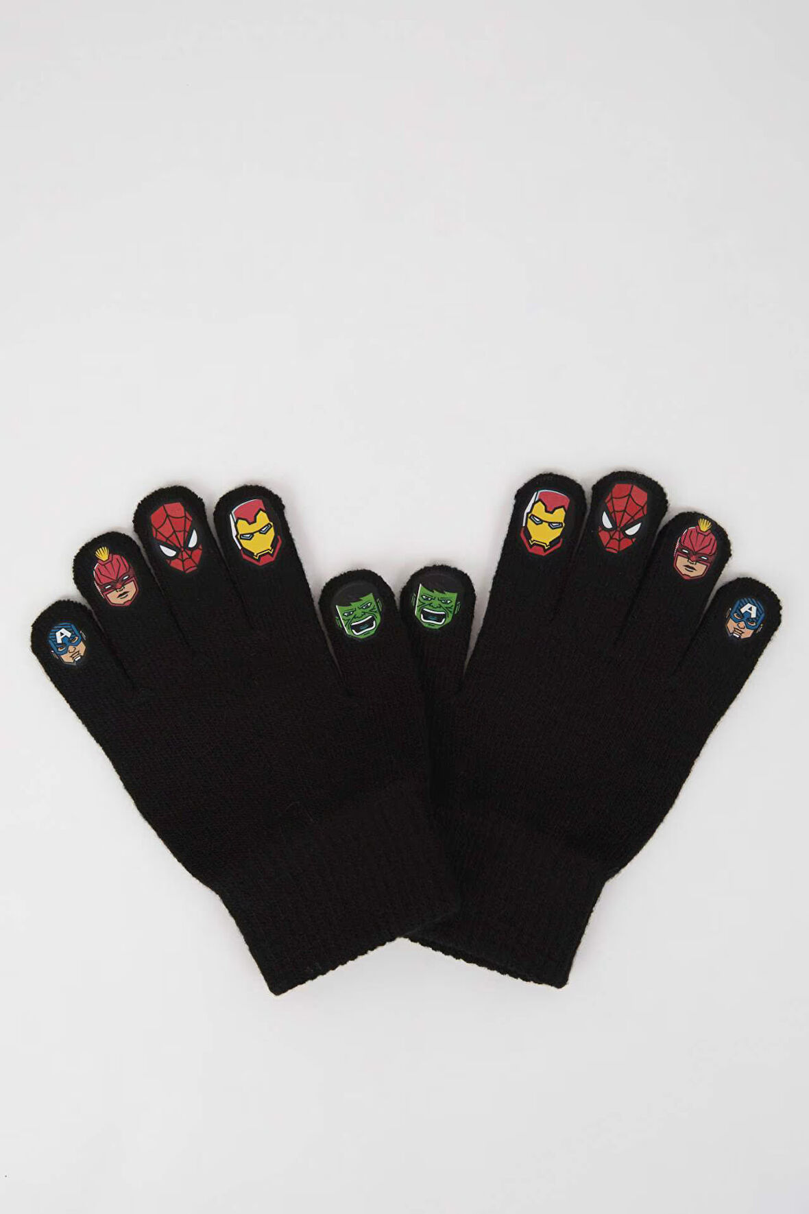 Erkek Çocuk Marvel Avengers Baskılı Eldiven