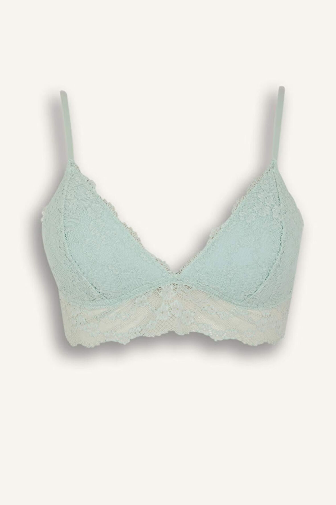 DeFacto Dantelli Kaplı Pedli Bralet-Fall in Love D7843AX25SPGN1169