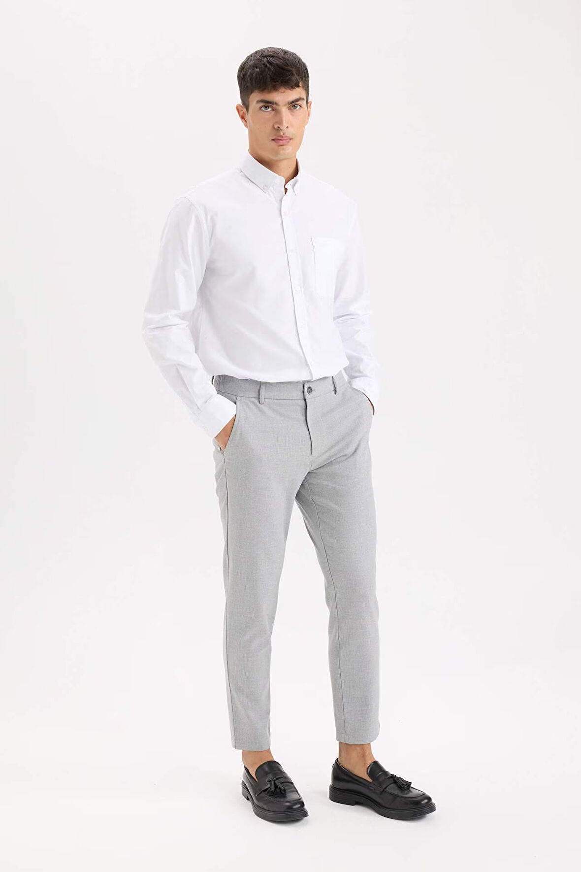 DeFacto Jogger Pantolon Cepli Düz Paça B8577AX24AUGR377