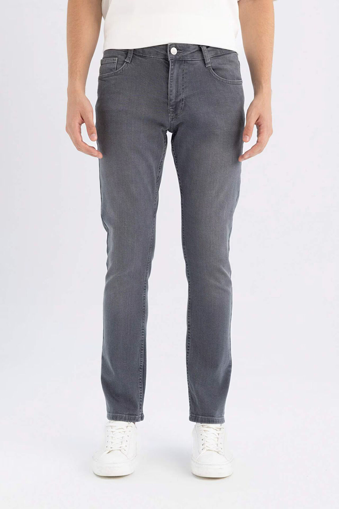 DeFacto Pedro Slim Fit Dar Paça Jean Pantolon E0190AX24AUNM55