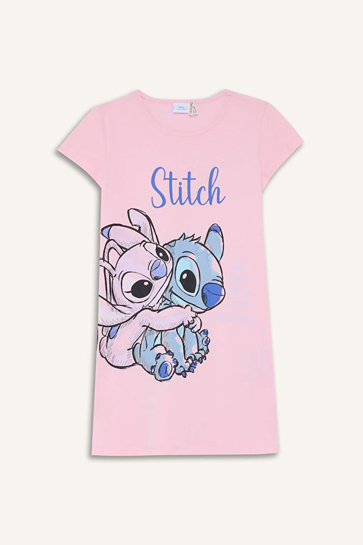 Kız Çocuk Disney Lilo & Stitch Kısa Kollu Elbise