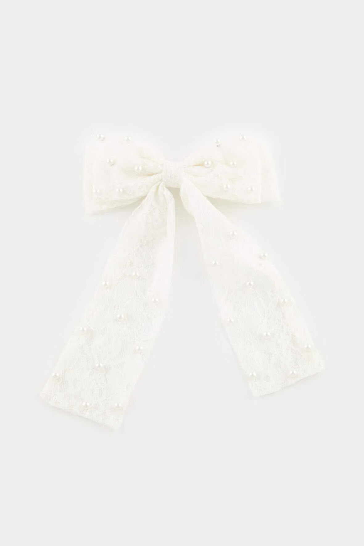 DeFacto Kadın Kurdele Görünümlü İncili Çıtçıtlı Toka E6801AXNSWT1