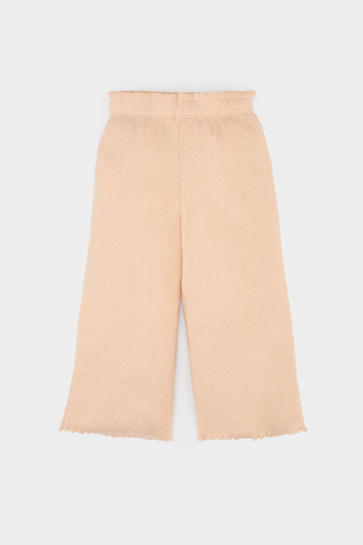 DeFacto Kız Bebek Wide Leg Geniş Bol Paça Fitilli Kaşkorse Pantolon E5557A525SPBG392