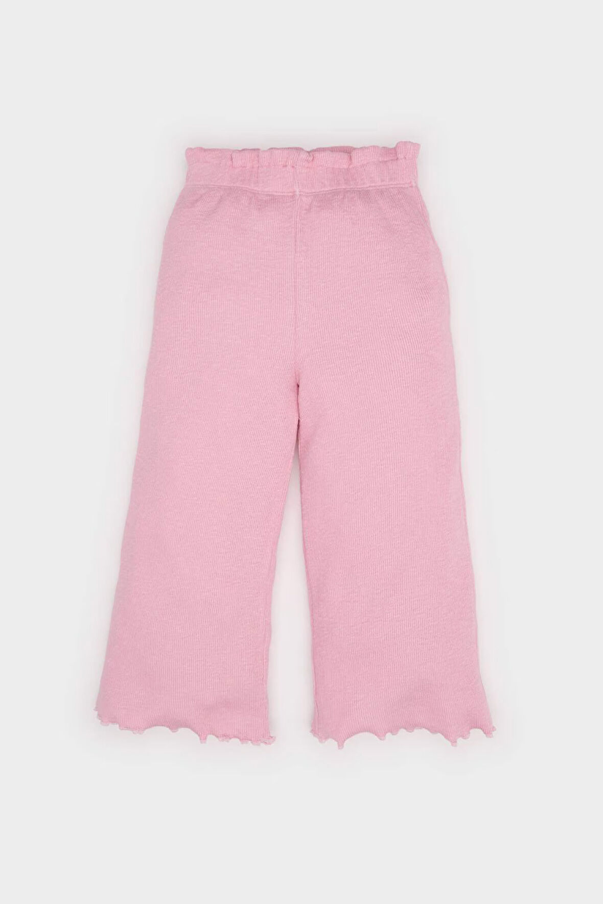 DeFacto Kız Bebek Wide Leg Geniş Bol Paça Fitilli Kaşkorse Pantolon E5557A525SPPN86