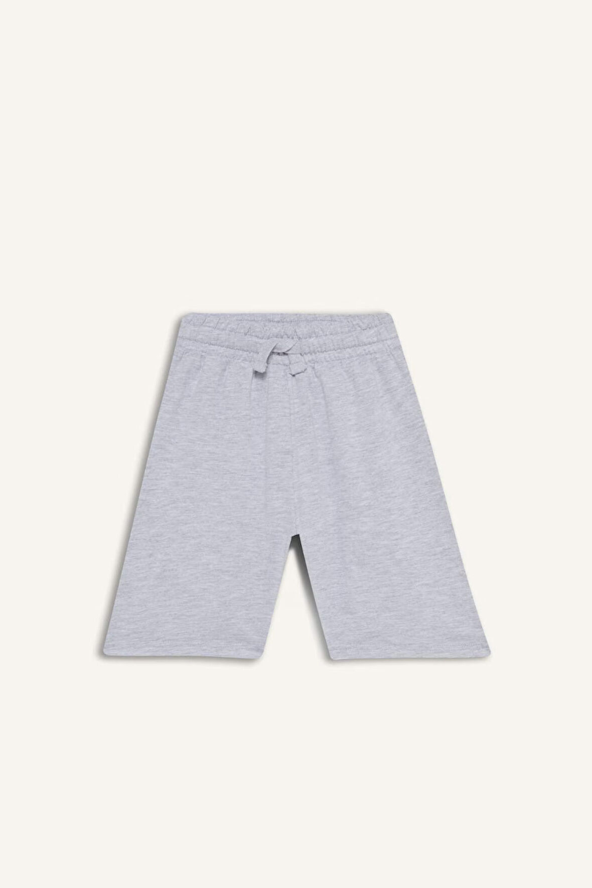 Kız Çocuk Relax Fit Beli Lastikli Basic Düz Şort
