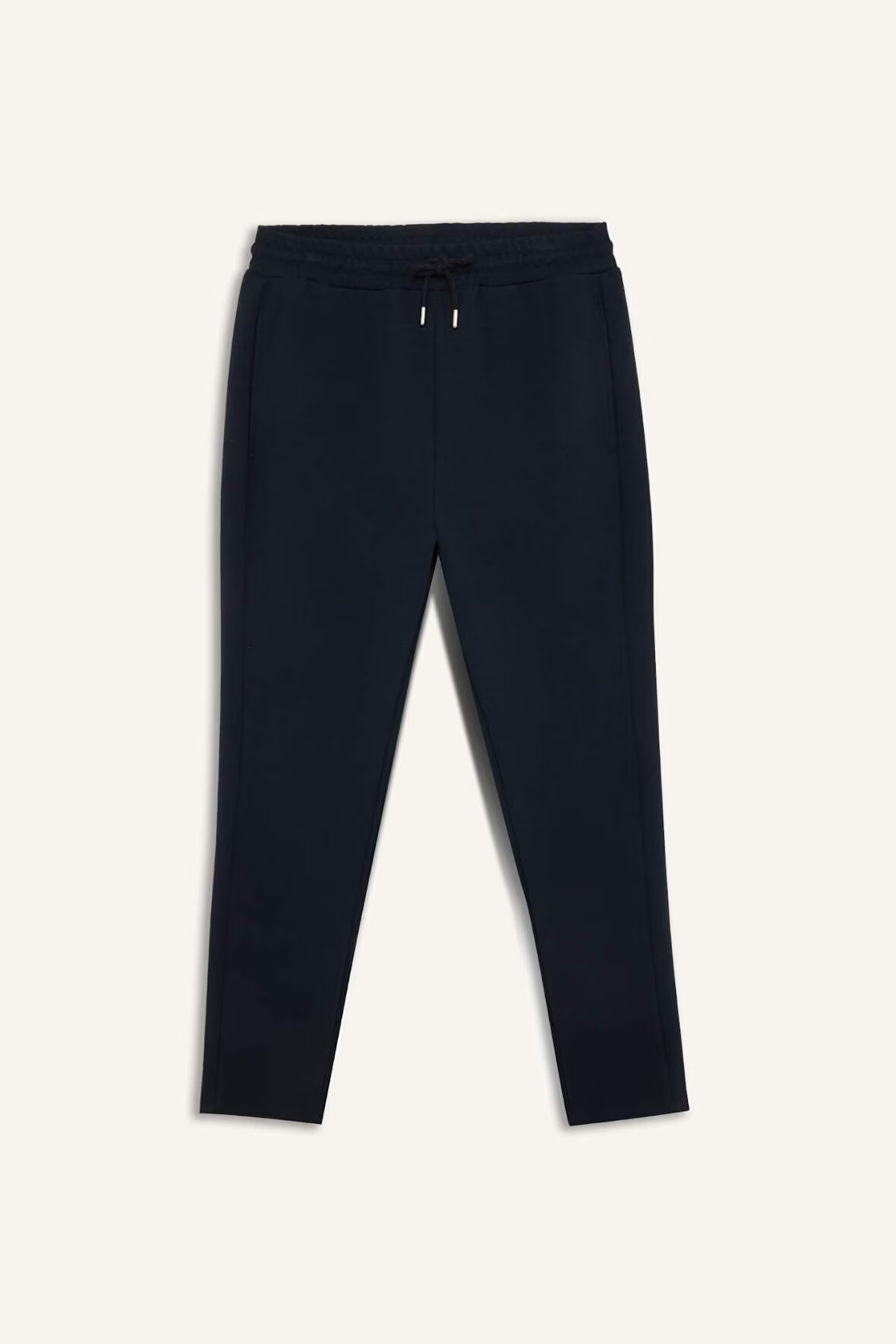 DeFacto Eşofman Altı Twill Slim Fit Dar Kesim Beli Bağcıklı Cepli Düz Paça D9708AX24AUNV82
