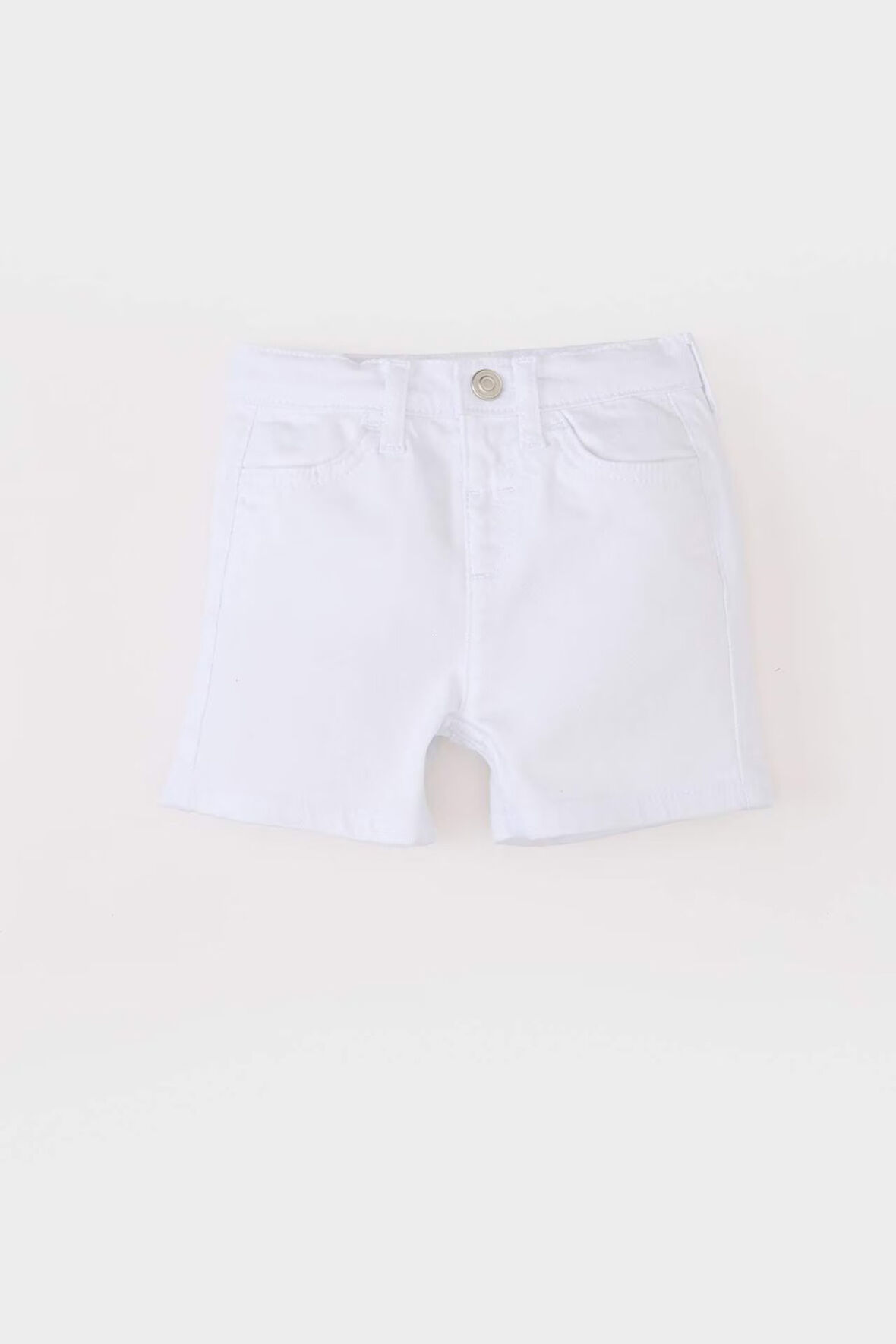 DeFacto Erkek Bebek Beyaz Jean Şort C2286A525SMWT34