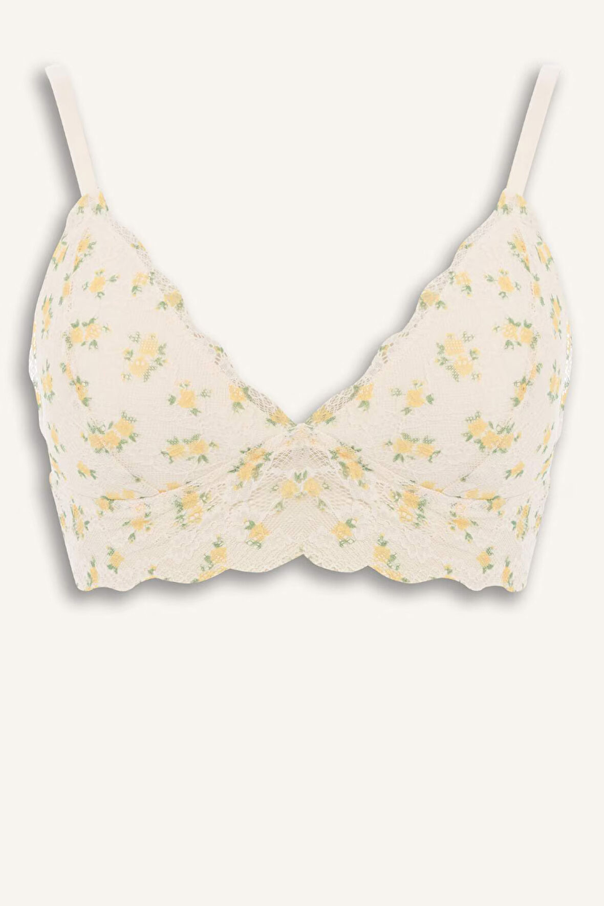 Leopar Desenli Pedli Dantelli Bralet-Fall in Love