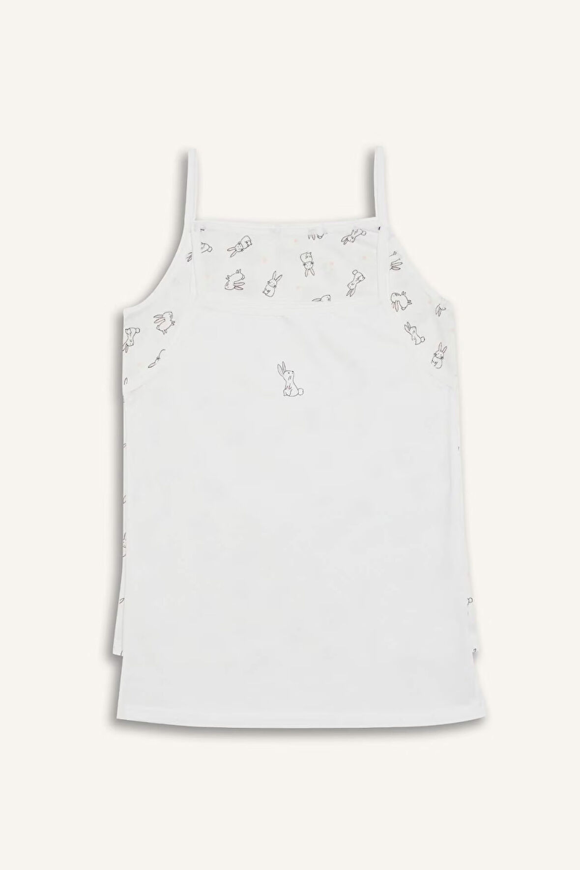 DeFacto Kız Çocuk Desenli 2'li İç Atlet E7058A825SPER105