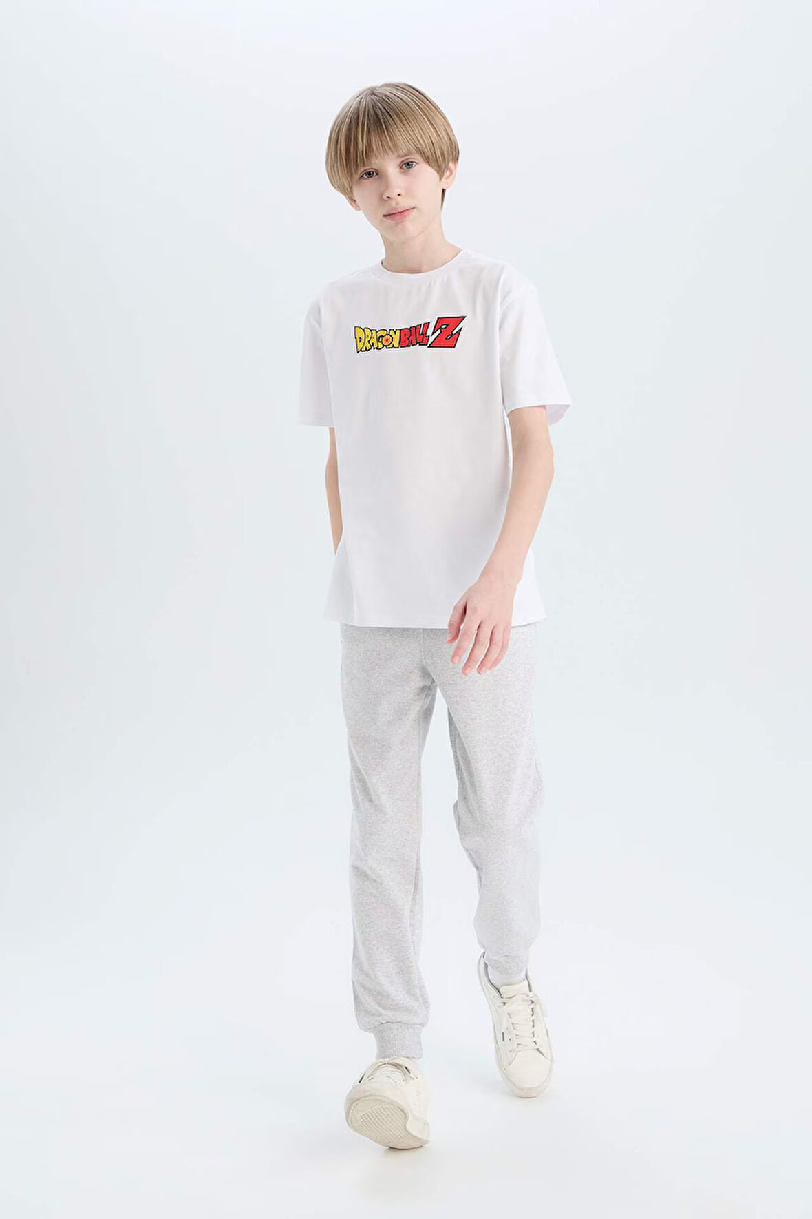 Erkek Çocuk Beli Paçası Lastikli Basic Düz Eşofman Altı