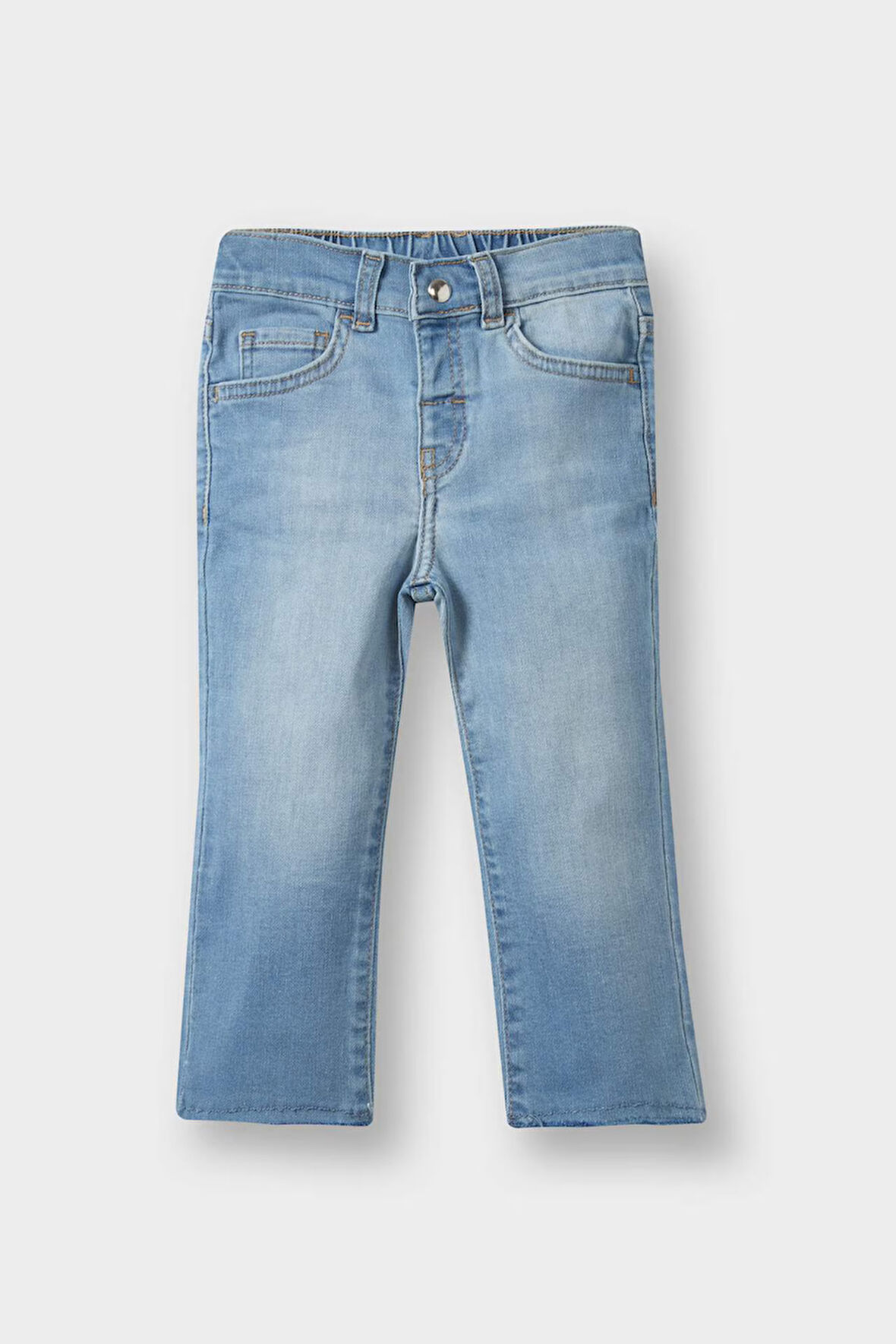 Kız Bebek Straight Fit Jean Pantolon