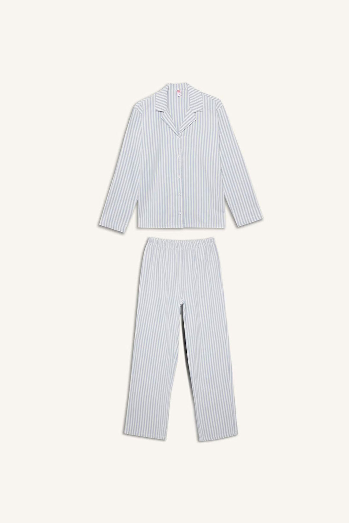 Regular Fit Uzun Kollu 2'li Flanel Takım Fall in Love