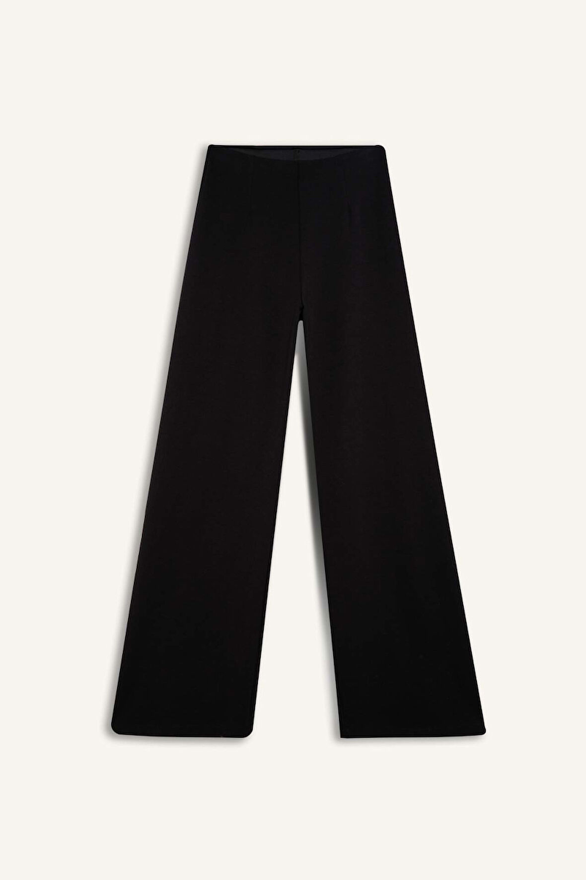 DeFacto Wide Leg Standart Boy Basic Düz Geniş Bol Paça Eşofman Altı E7952AX25SPBK81