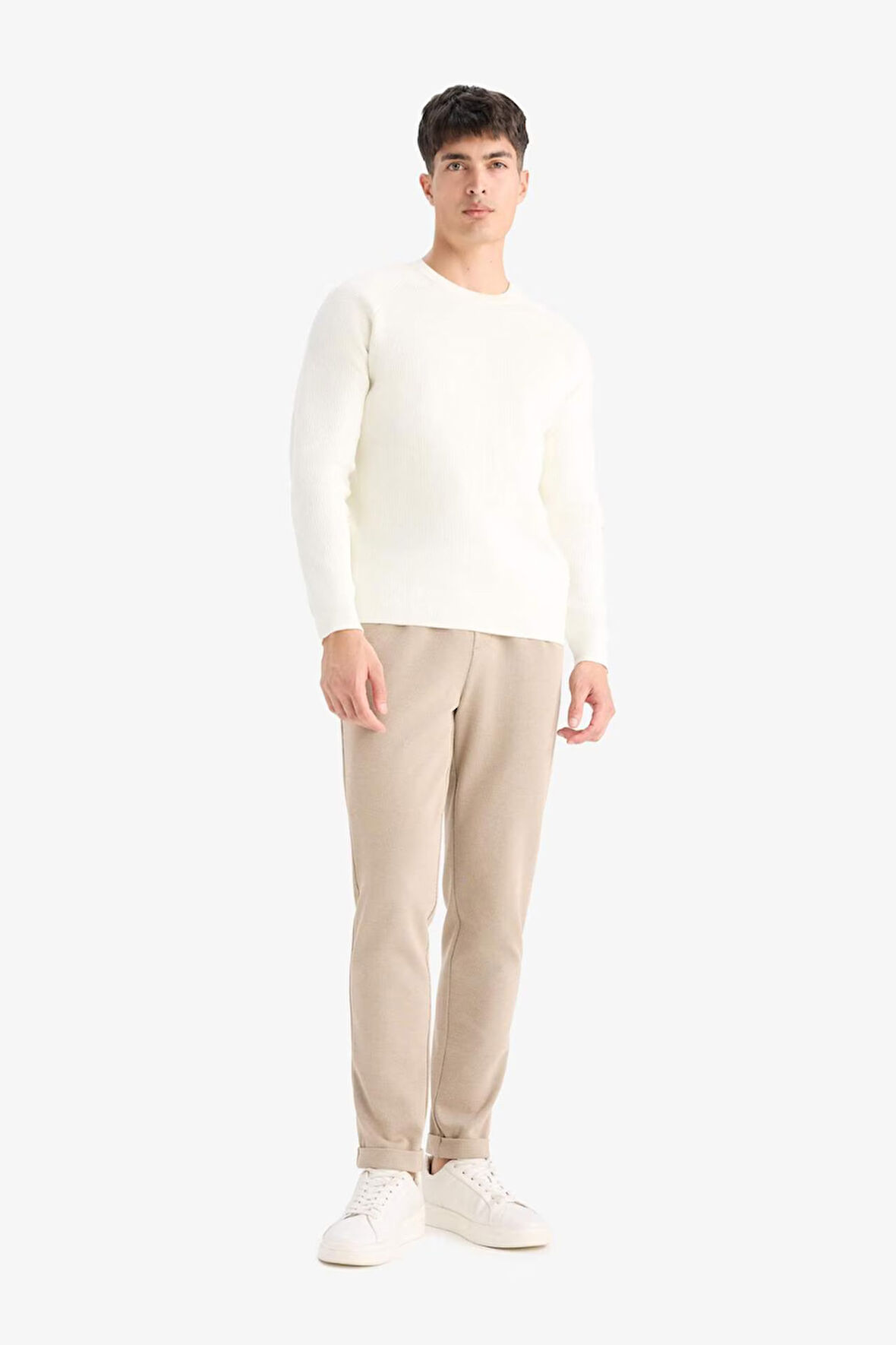 Jogger Fit Düz Paça Pantolon