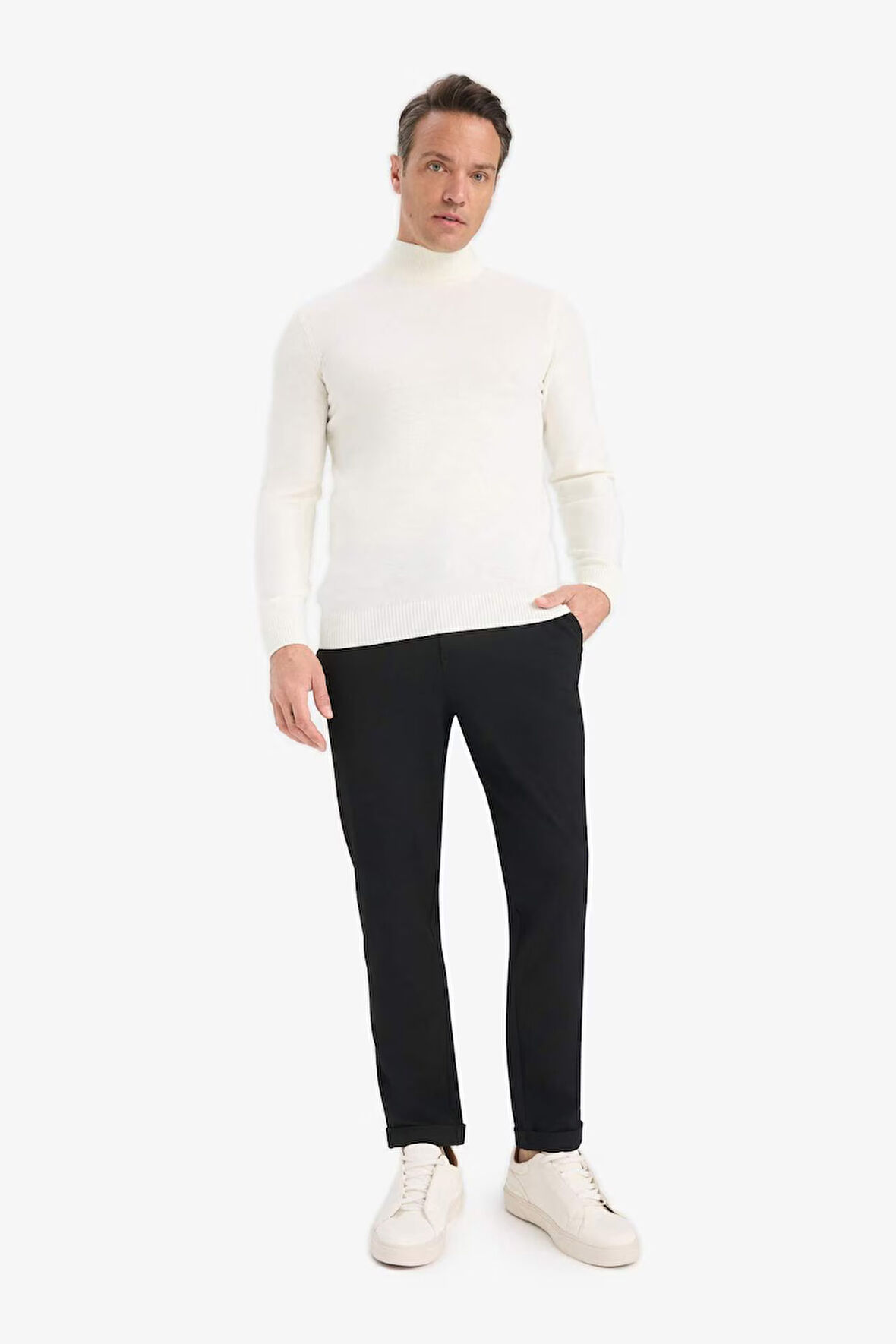 Jogger Fit Düz Paça Pantolon