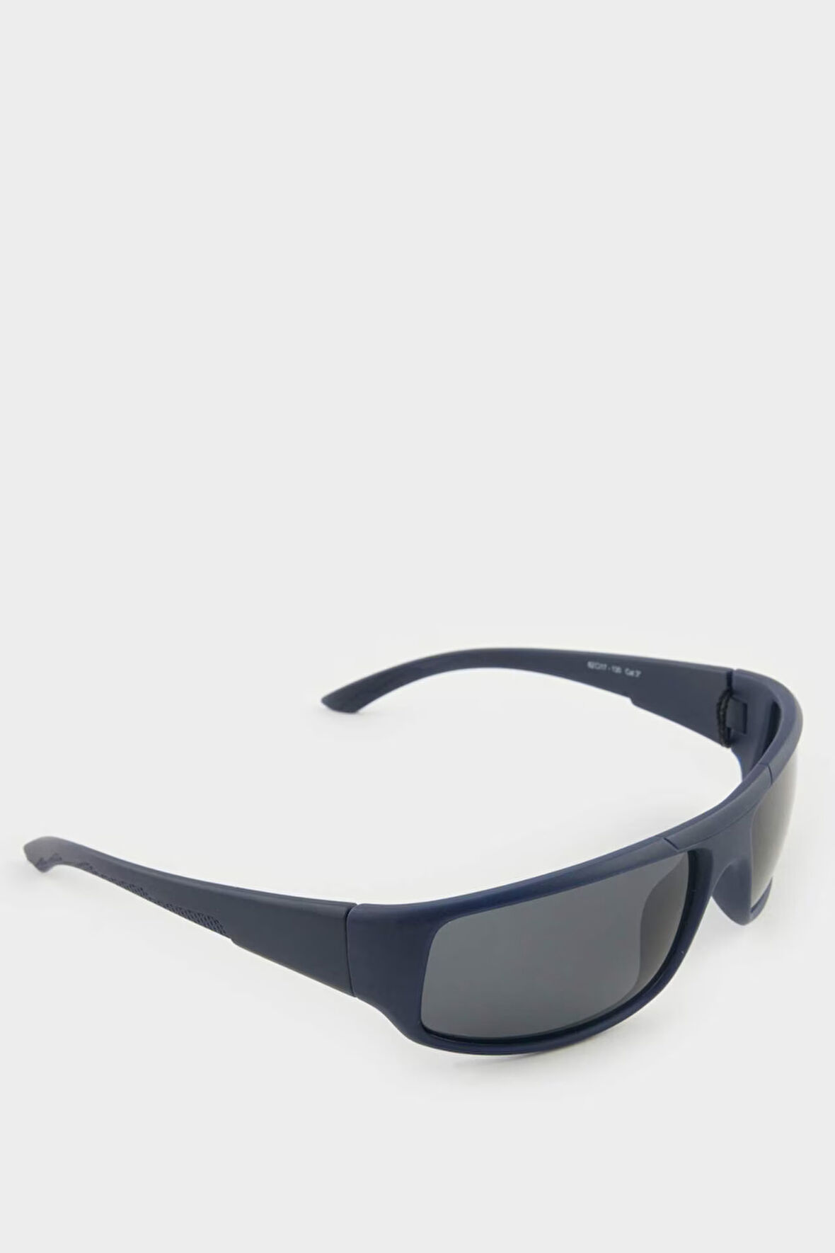 Erkek Oval Siyah Plastik Çerçeve Siyah Cam Polarize Güneş Gözlüğü