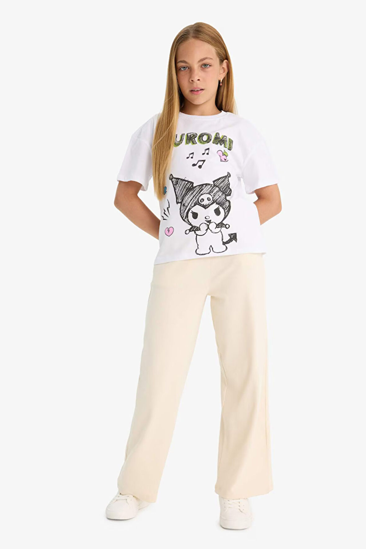 Kız Çocuk Wide Leg Pantolon