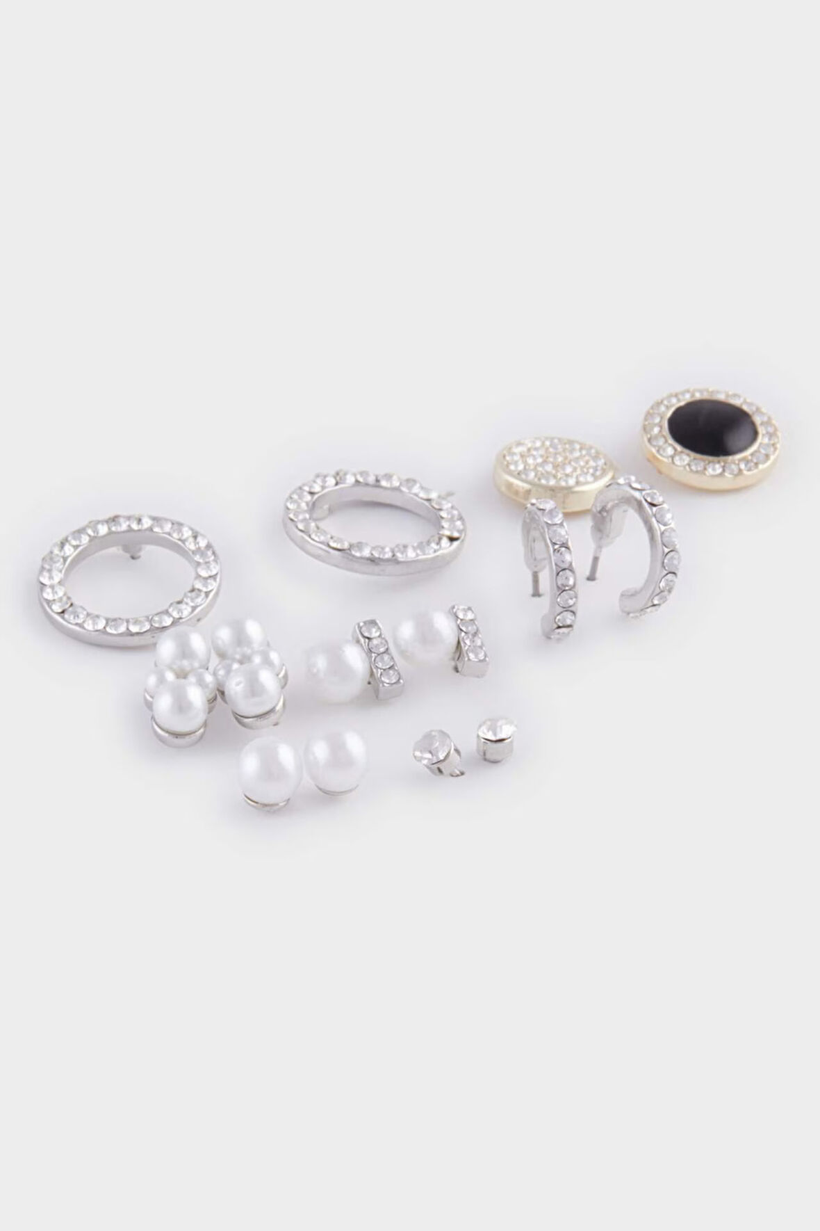 Kadın 6'lı Silver Küpe