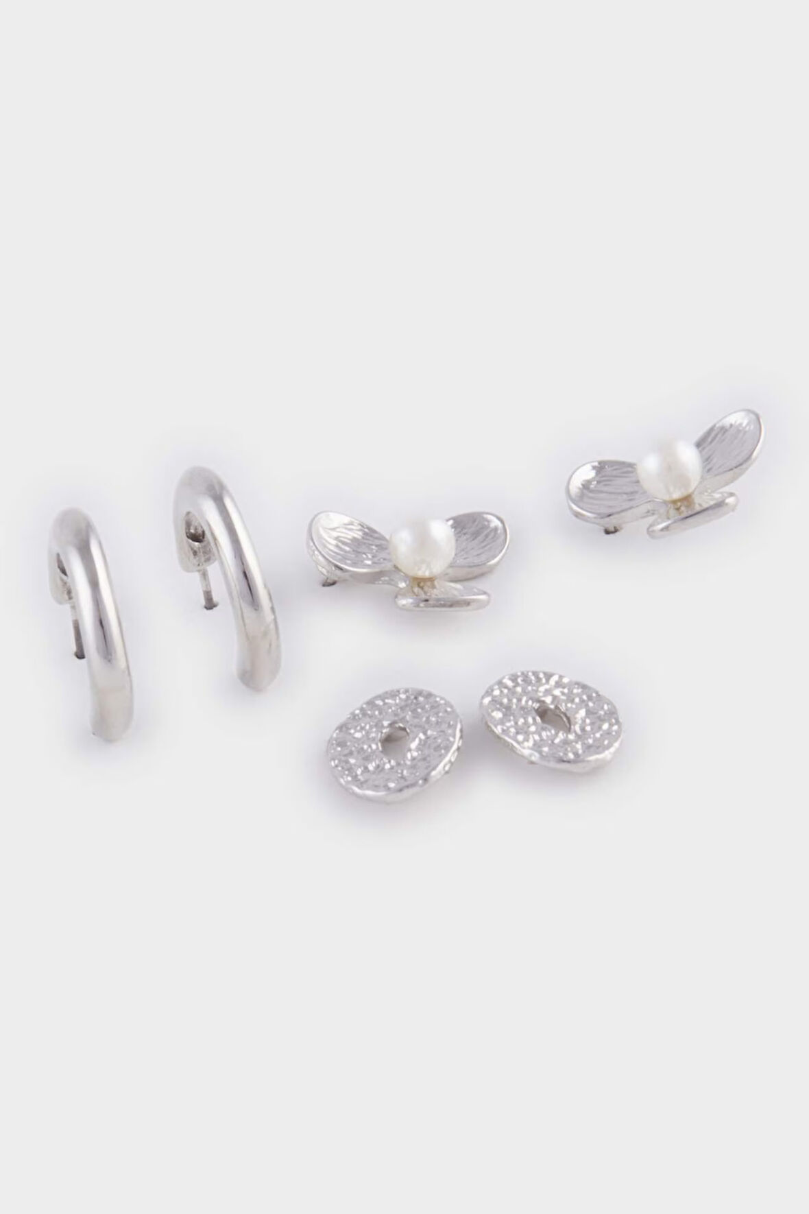 DeFacto Kadın 3'lü Silver Küpe E3067AXNSKR1