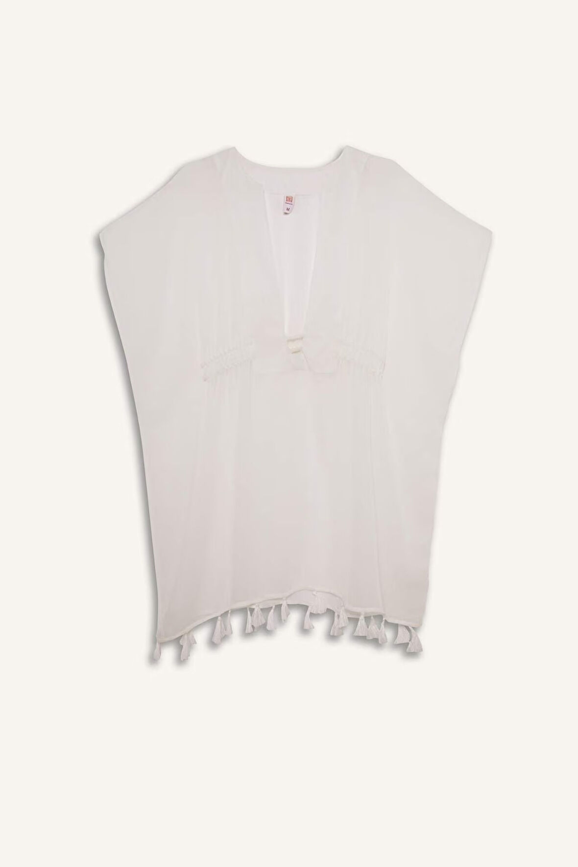 DeFacto Beyaz Şifon Kimono-Fall in Love Z9958AZ25SMWT16