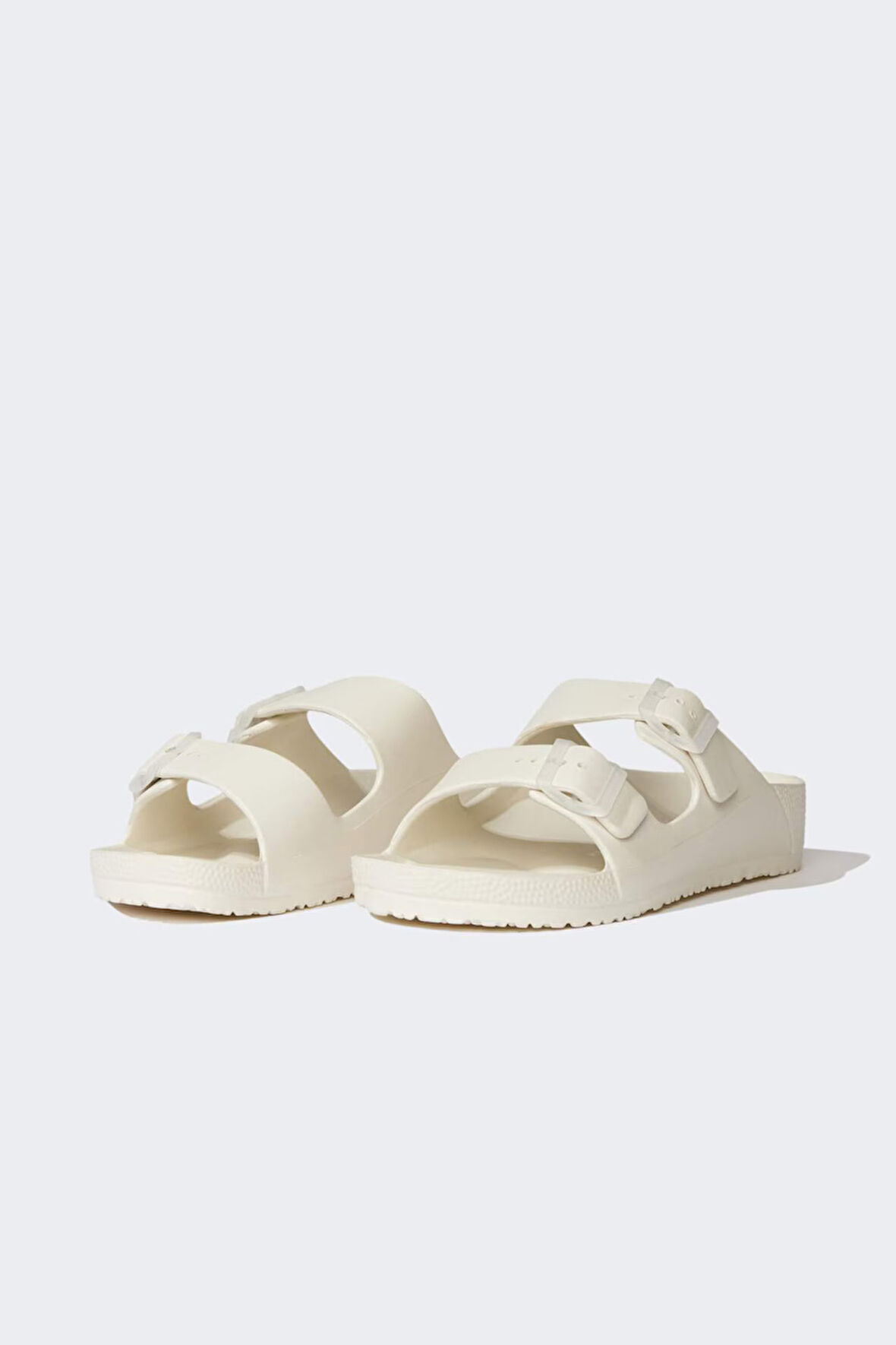 Kadın Düz Taban Çift Bantlı Eva Terlik