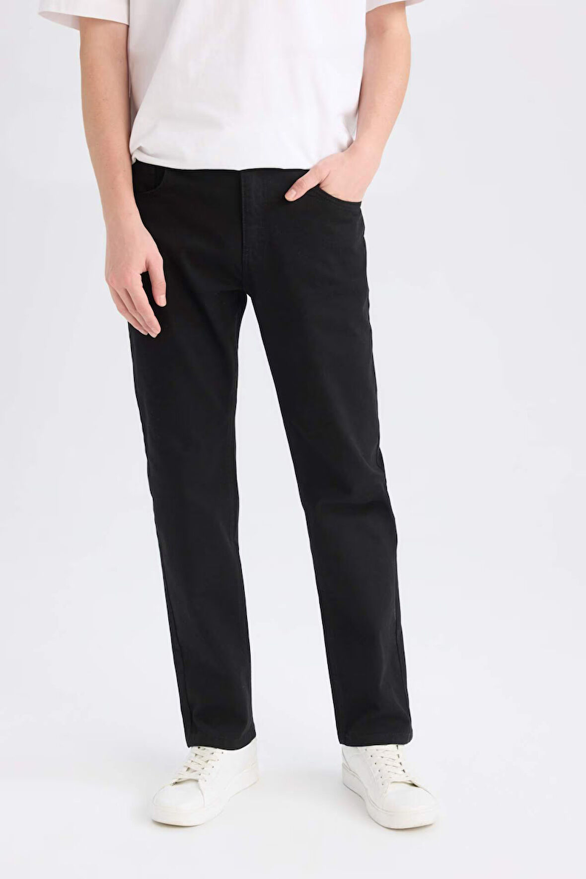 DeFacto Sergio Regular Fit Normal Bel Boru Paça Jean Pantolon E6111AX25SPNM40