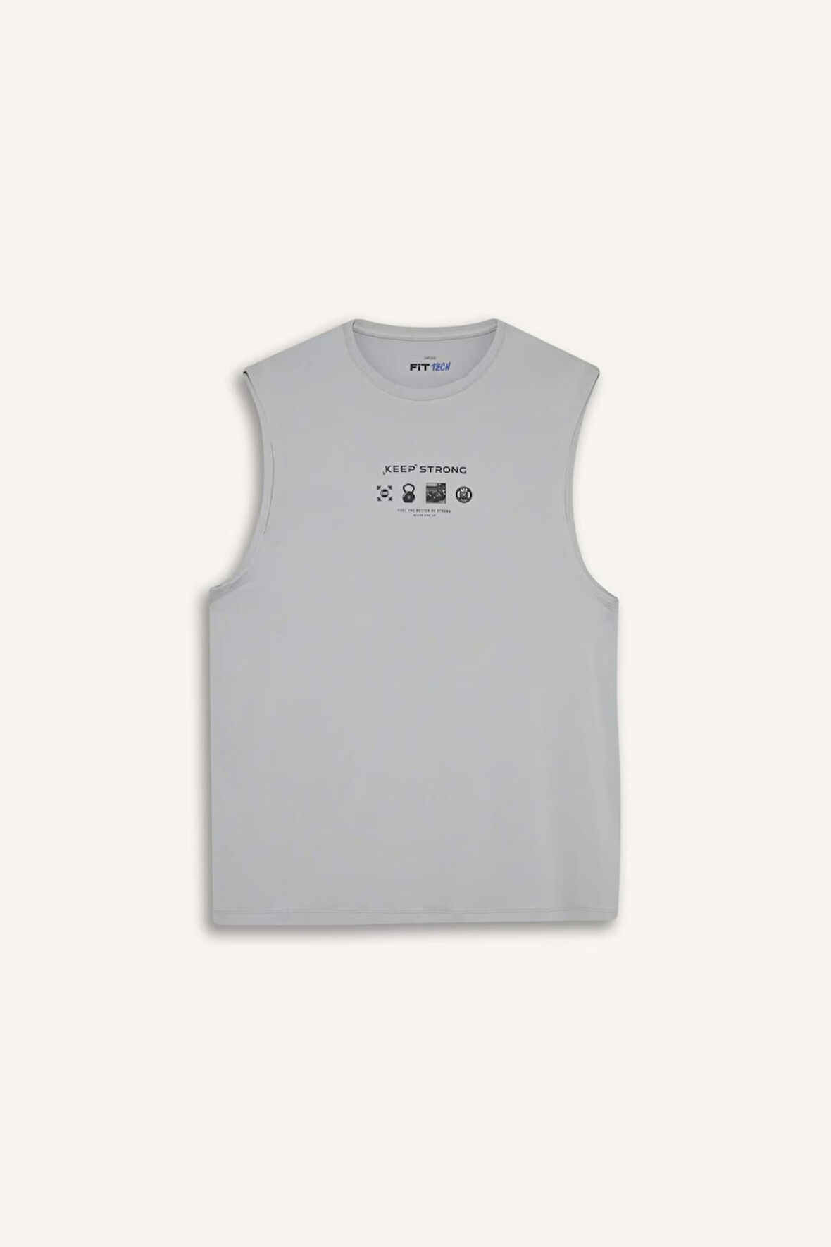 DeFactoFit Boxy Fit Baskılı Bisiklet Yaka Sporcu Atlet E7517AX25AUGR91