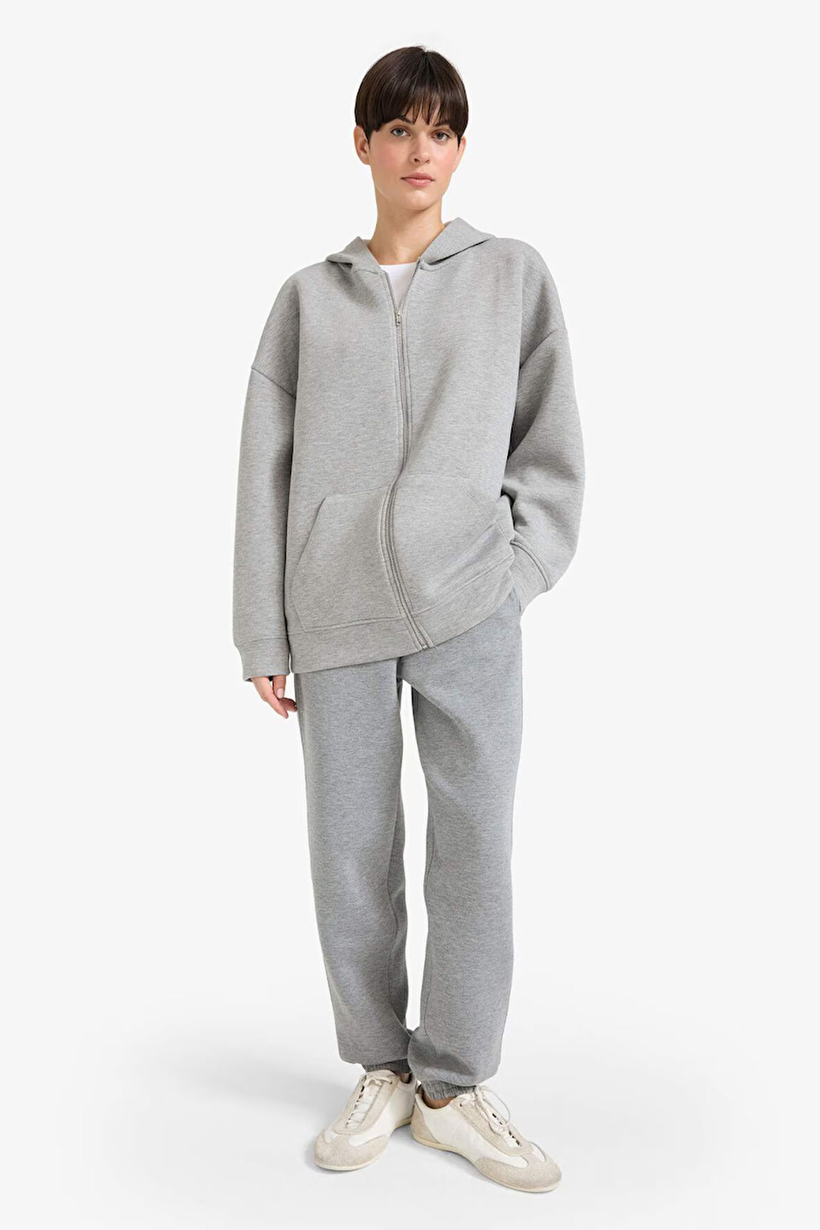 Jogger Fit Cepli Skuba Dalgıç Kumaş Pantolon