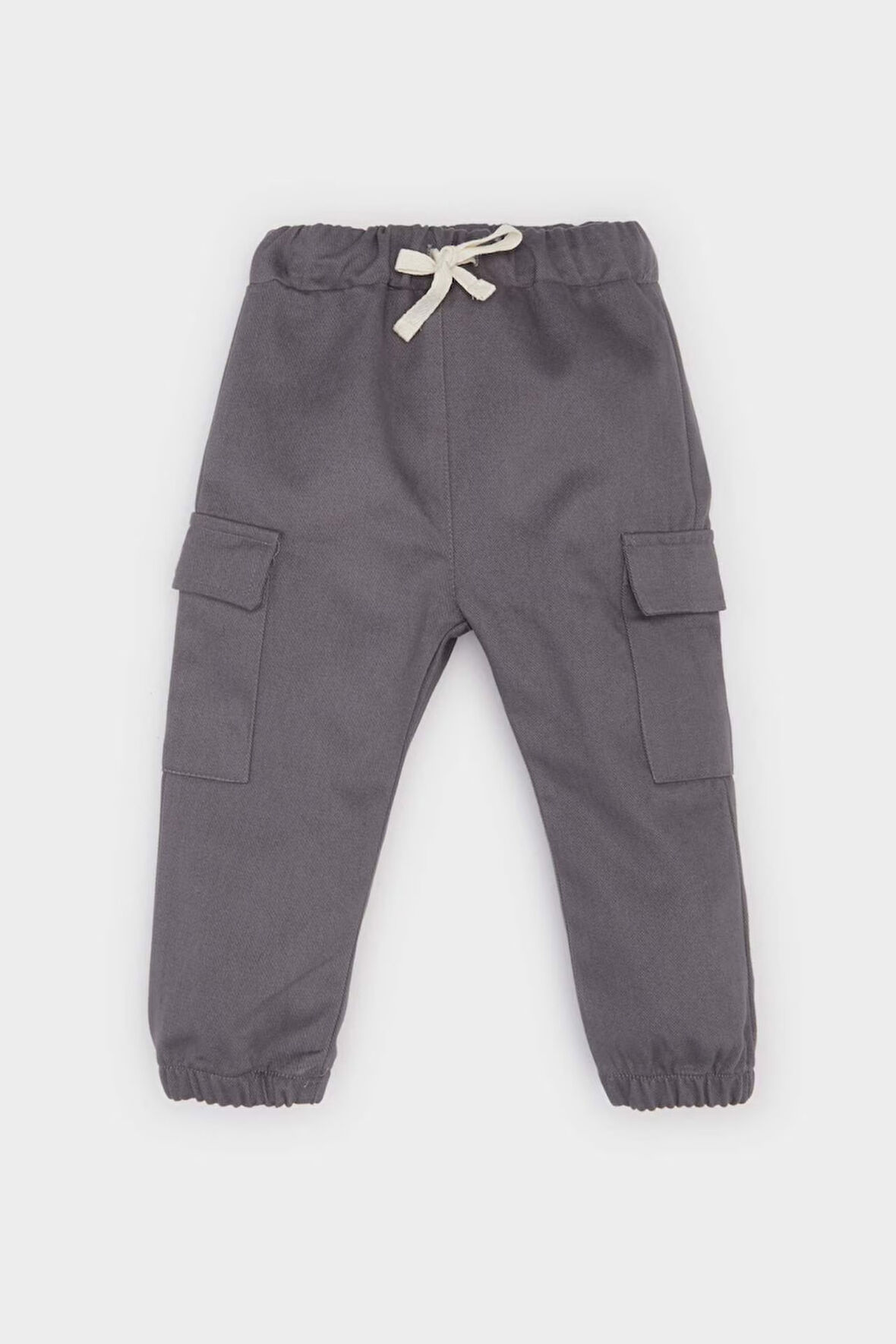 DeFacto Erkek Bebek Beli Paçası Lastikli Cepli Gabardin Pantolon E2010A525SPGR452