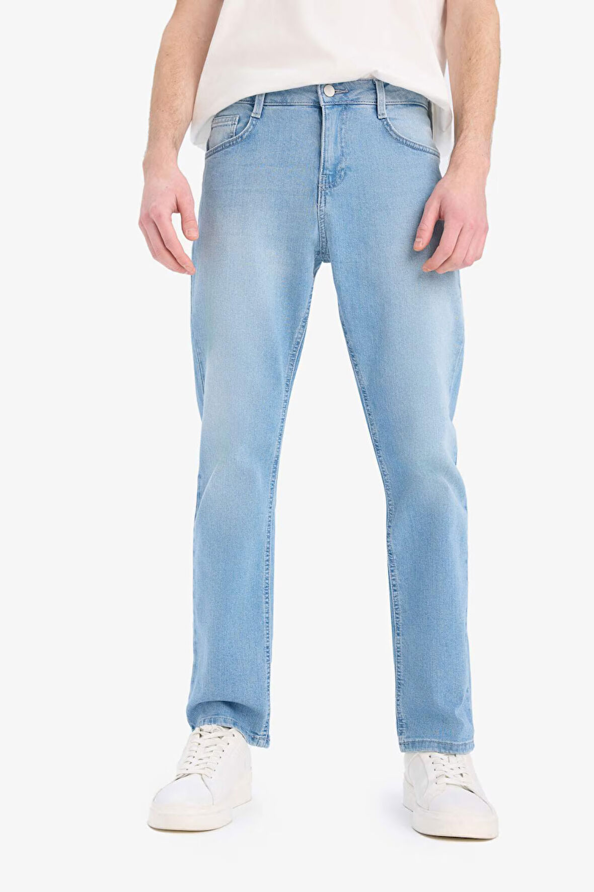 Sergio Regular Fit Normal Bel Boru Paça Düz Paça Jean Pantolon