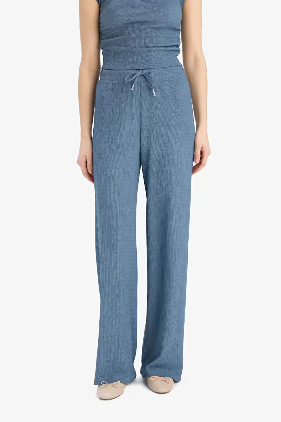 DeFacto Straight Fit Cepli Bürümcük Pantolon E3408AX25SPIN13