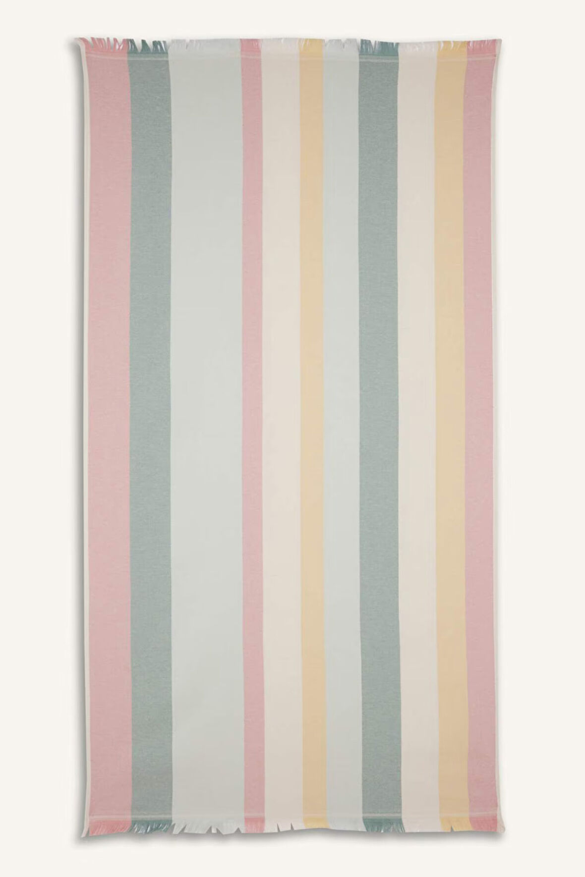 Kadın Desenli Pamuklu Plaj Havlusu