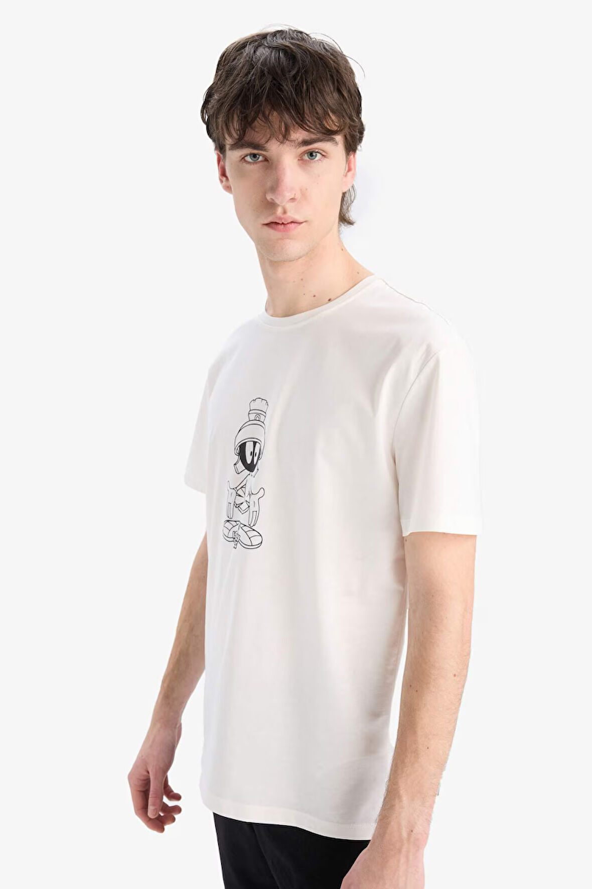 Looney Tunes Regular Fit Bisiklet Yaka Kısa Kollu Tişört