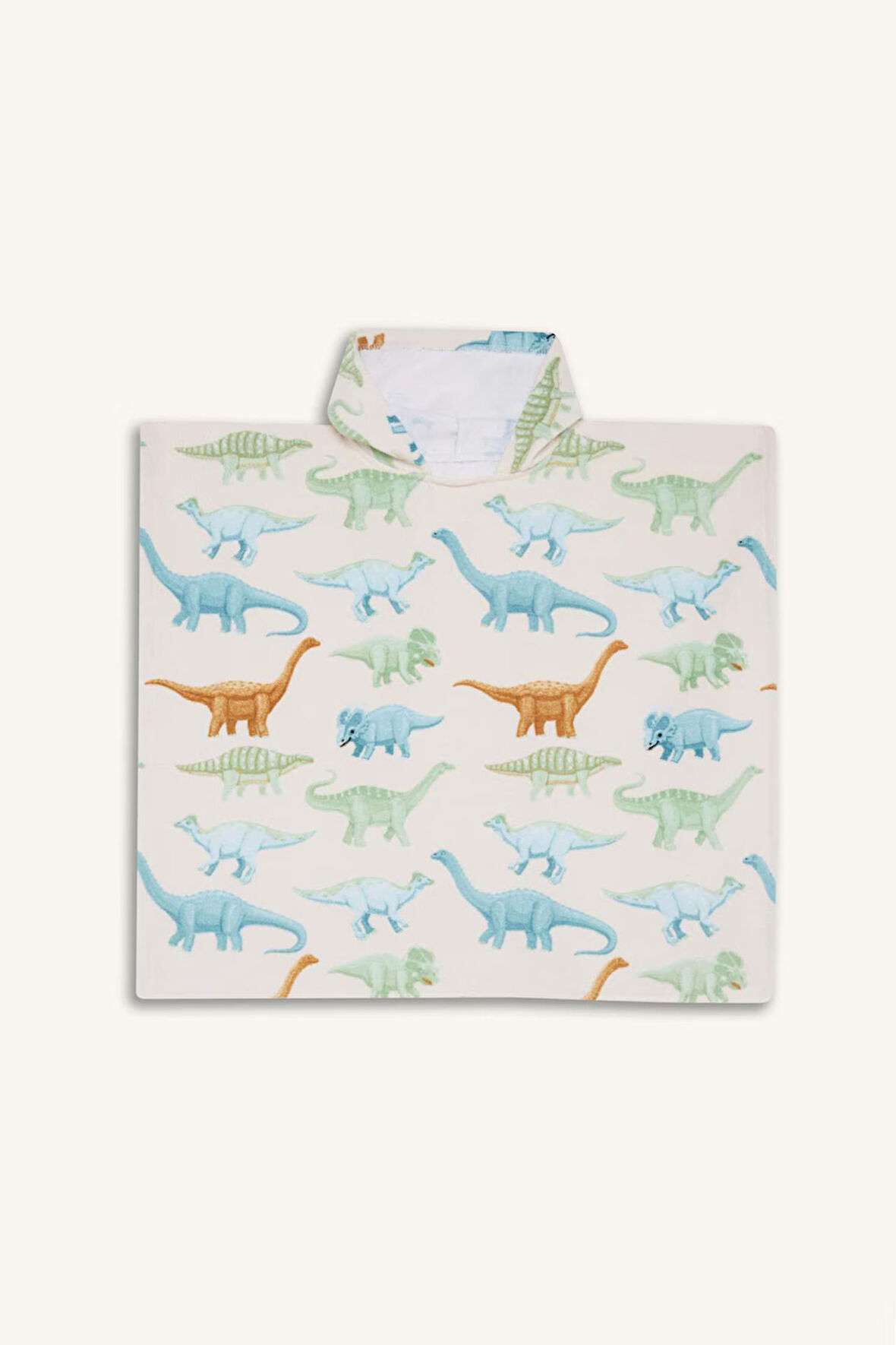 Erkek Çocuk Desenli Pamuklu Panço Havlu