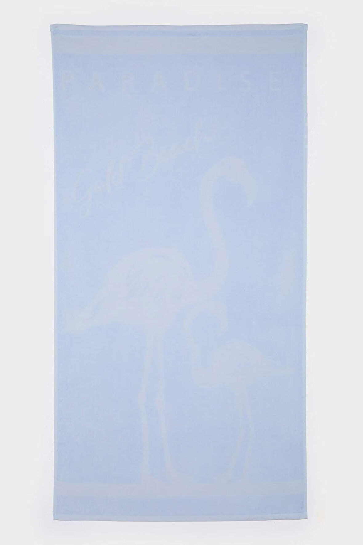 Kadın Desenli Pamuklu Plaj Havlusu