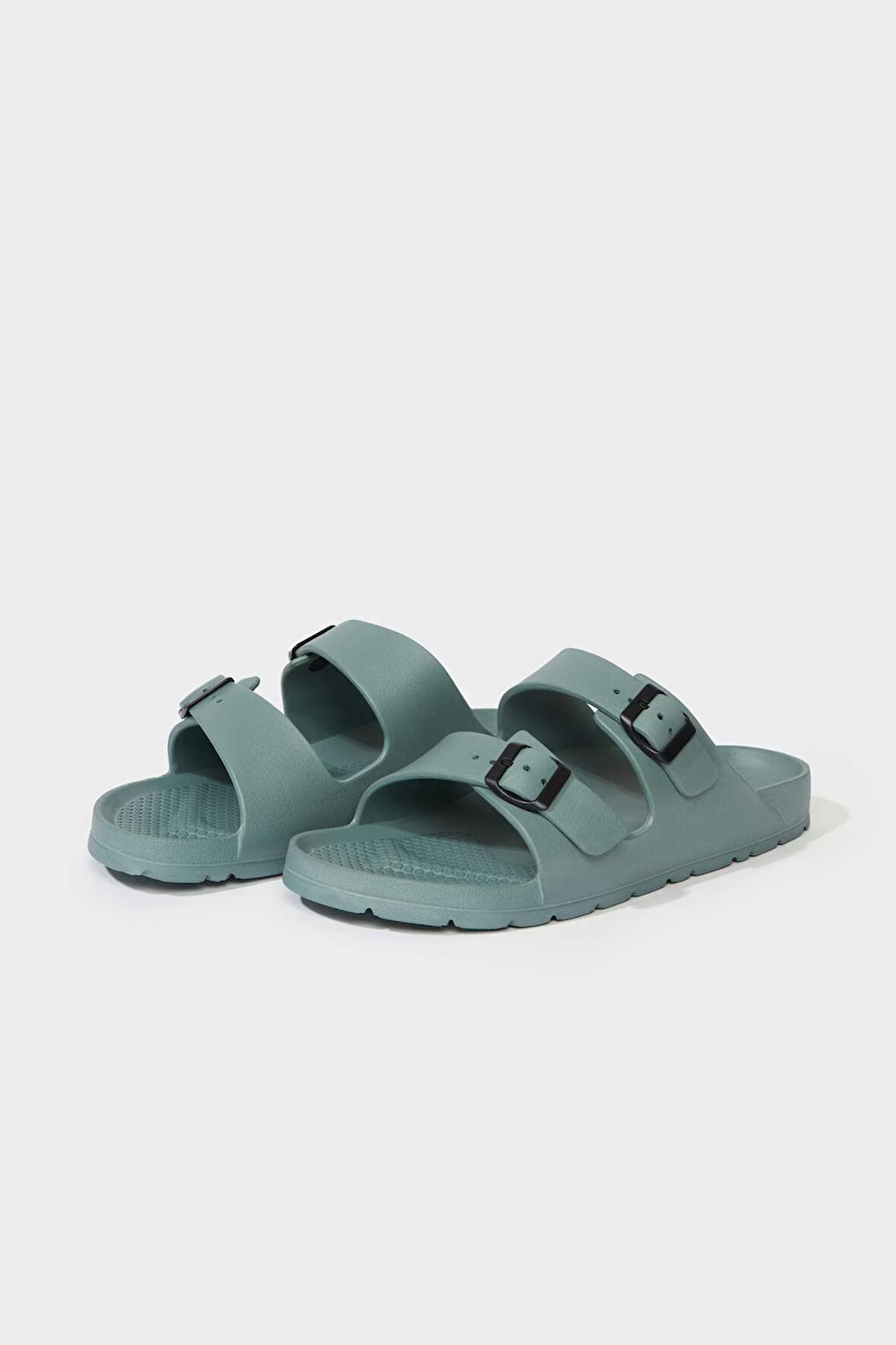 Erkek Düz Taban Çift Bantlı Eva Terlik