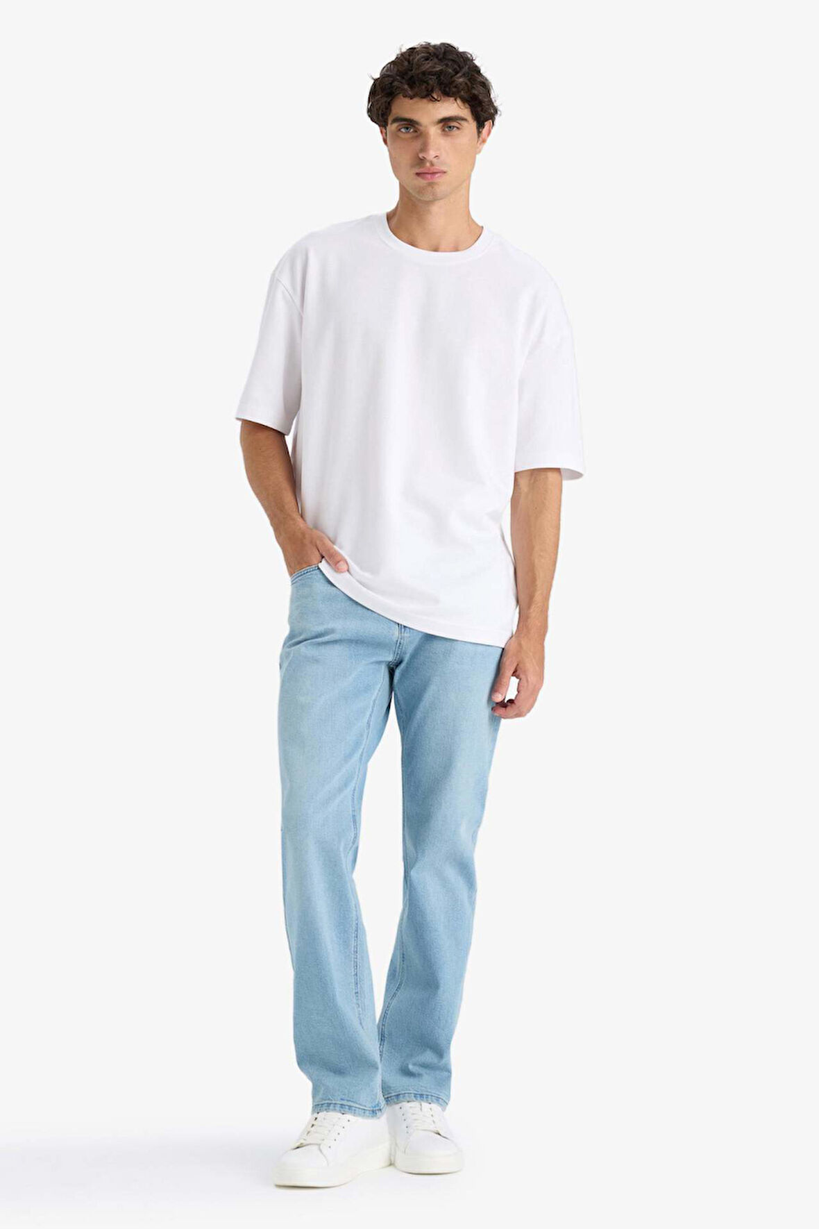 Sergio Regular Fit Normal Kalıp Normal Bel Boru Paça Jean Pantolon