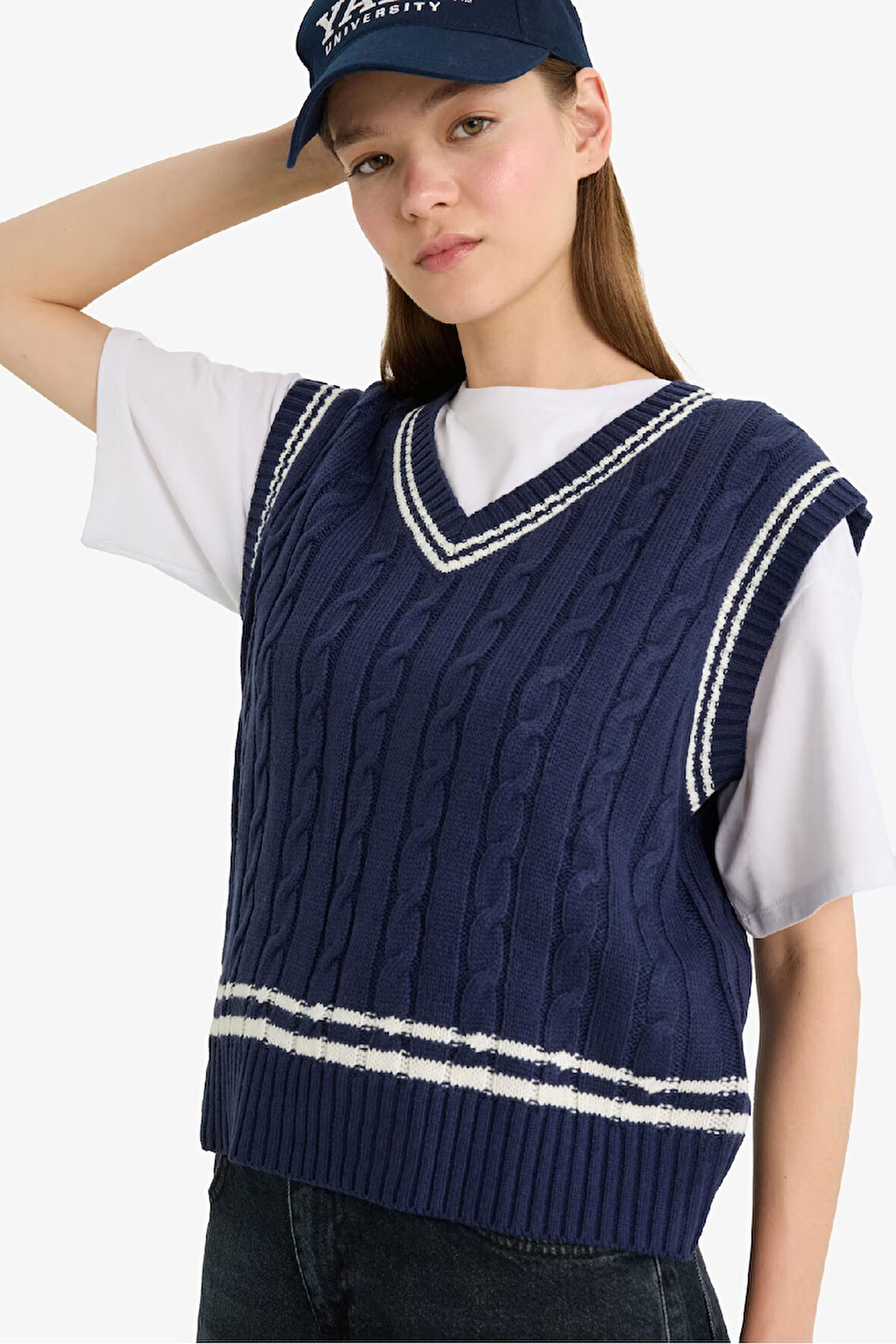 Okula Dönüş Coool Regular Fit V Yaka Yelek