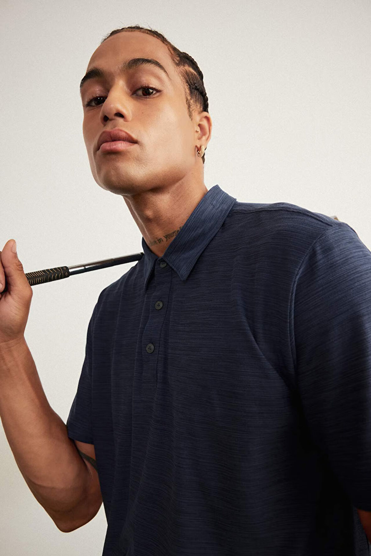 DeFactoFit Standart Fit Polo Yaka Sporcu Kısa Kollu Tişört D9241AX25SPAR163