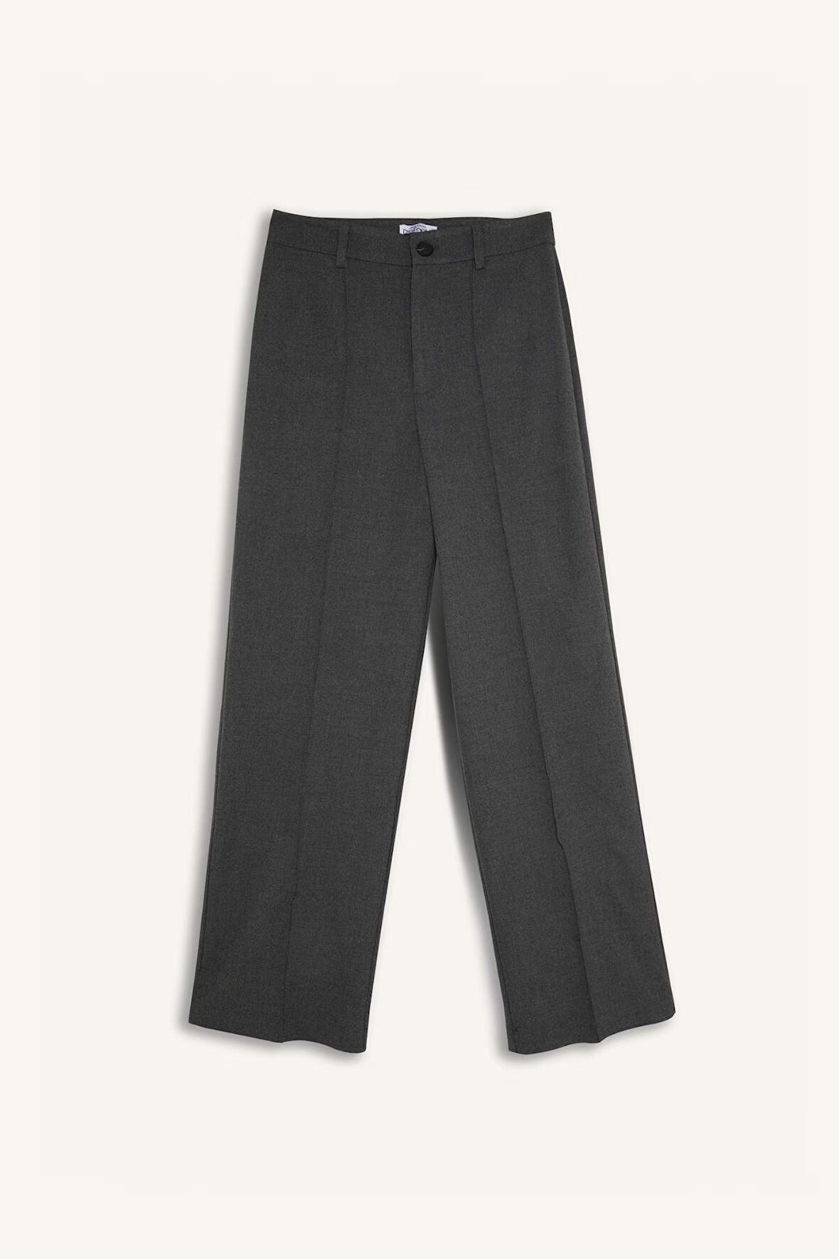 DeFacto Wide Leg Normal Bel Geniş Paça Standart Boy Klasik Pantolon E1518AX24WNAR192