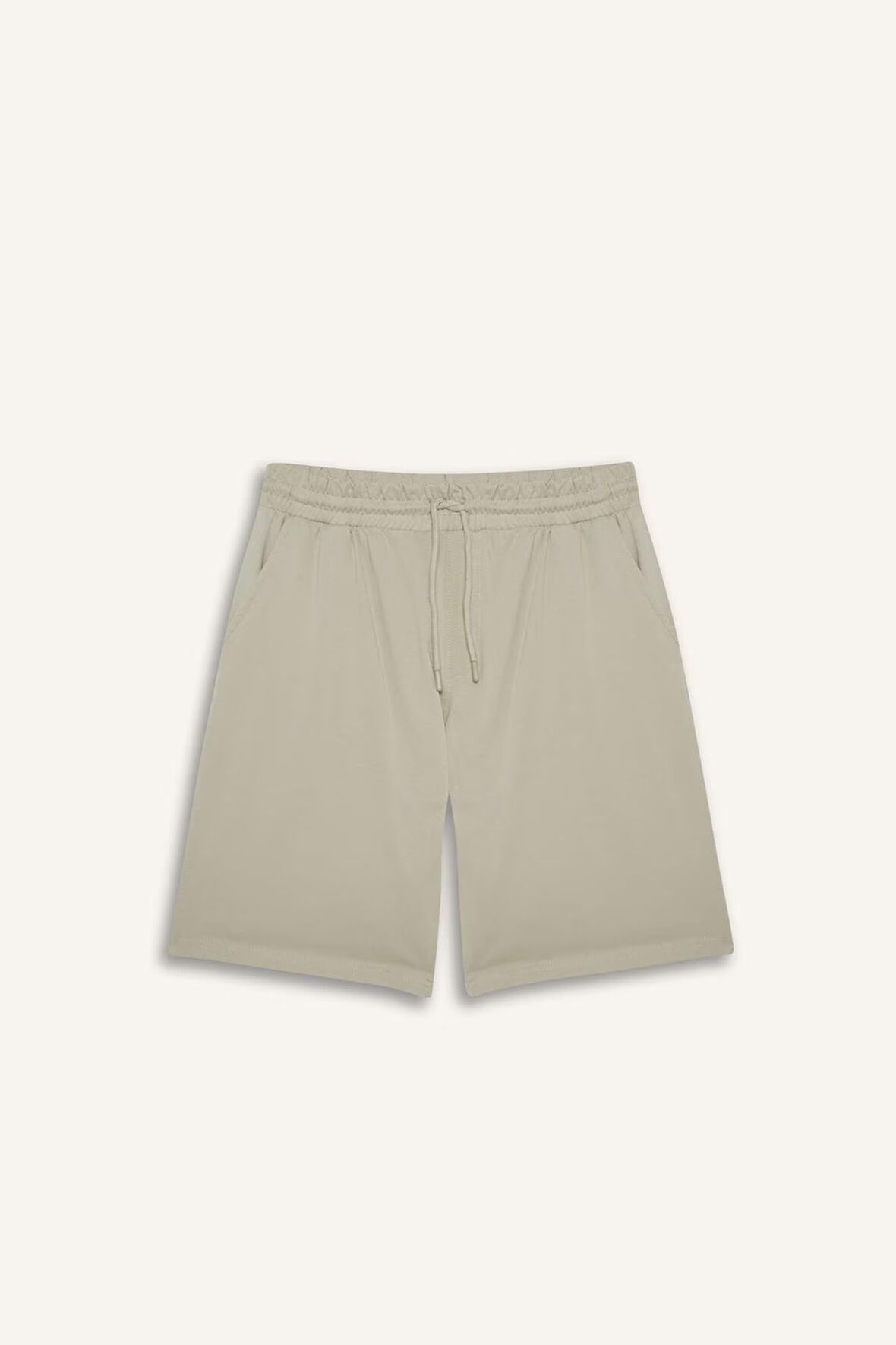 Slim Fit Dar Kesim Cepli Basic Düz Bermuda Şort