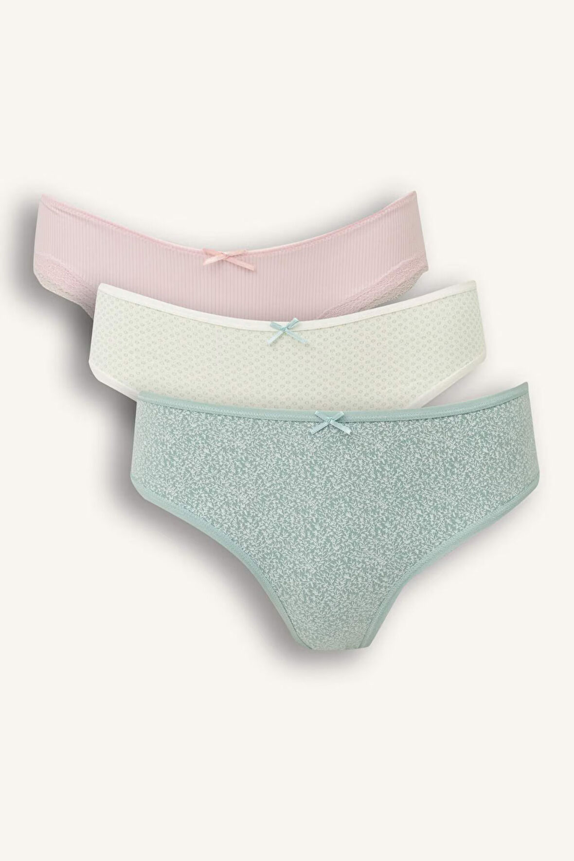 3'lü Brief Külot-Fall in Love