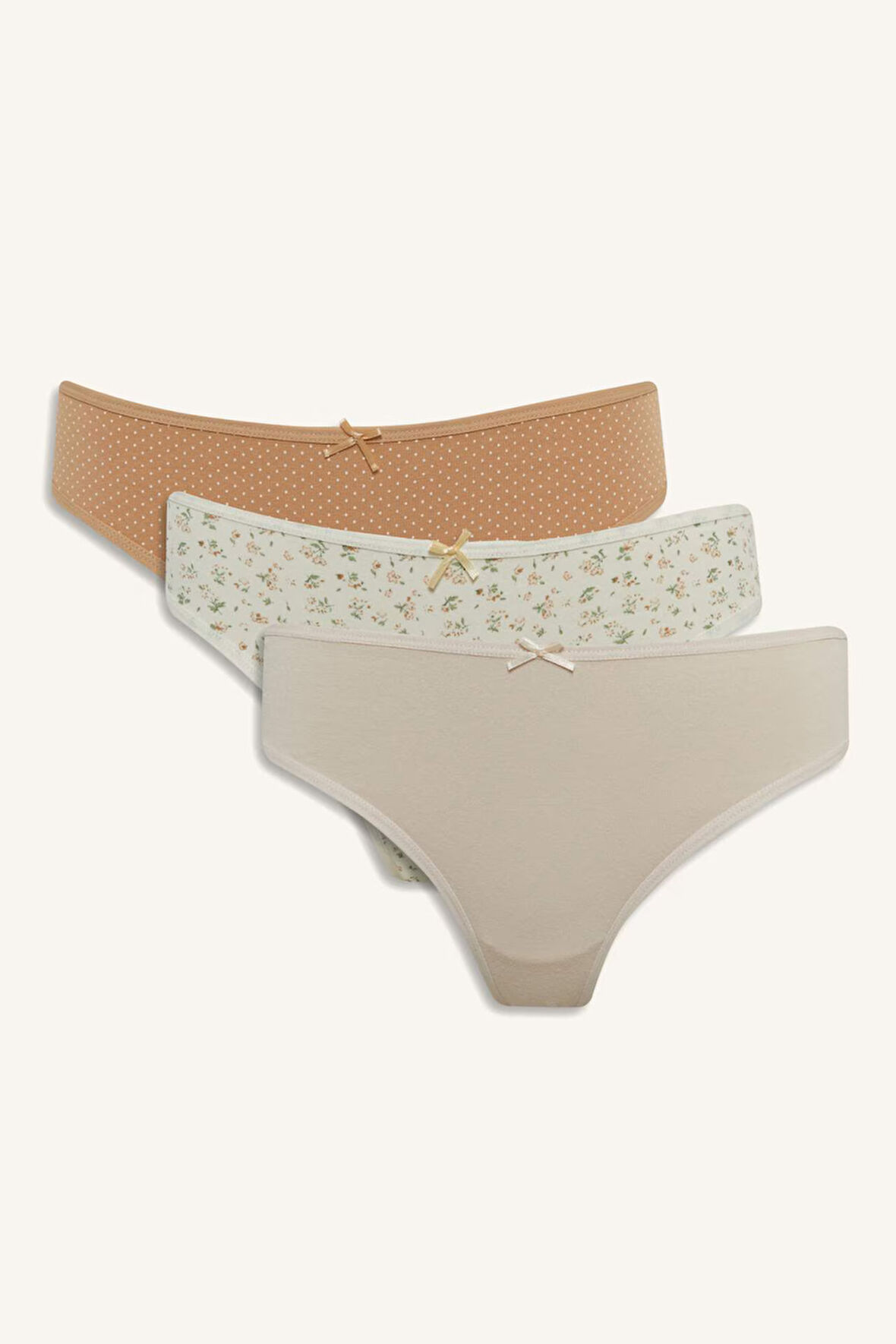 3'lü Brazilian Külot Fall in Love