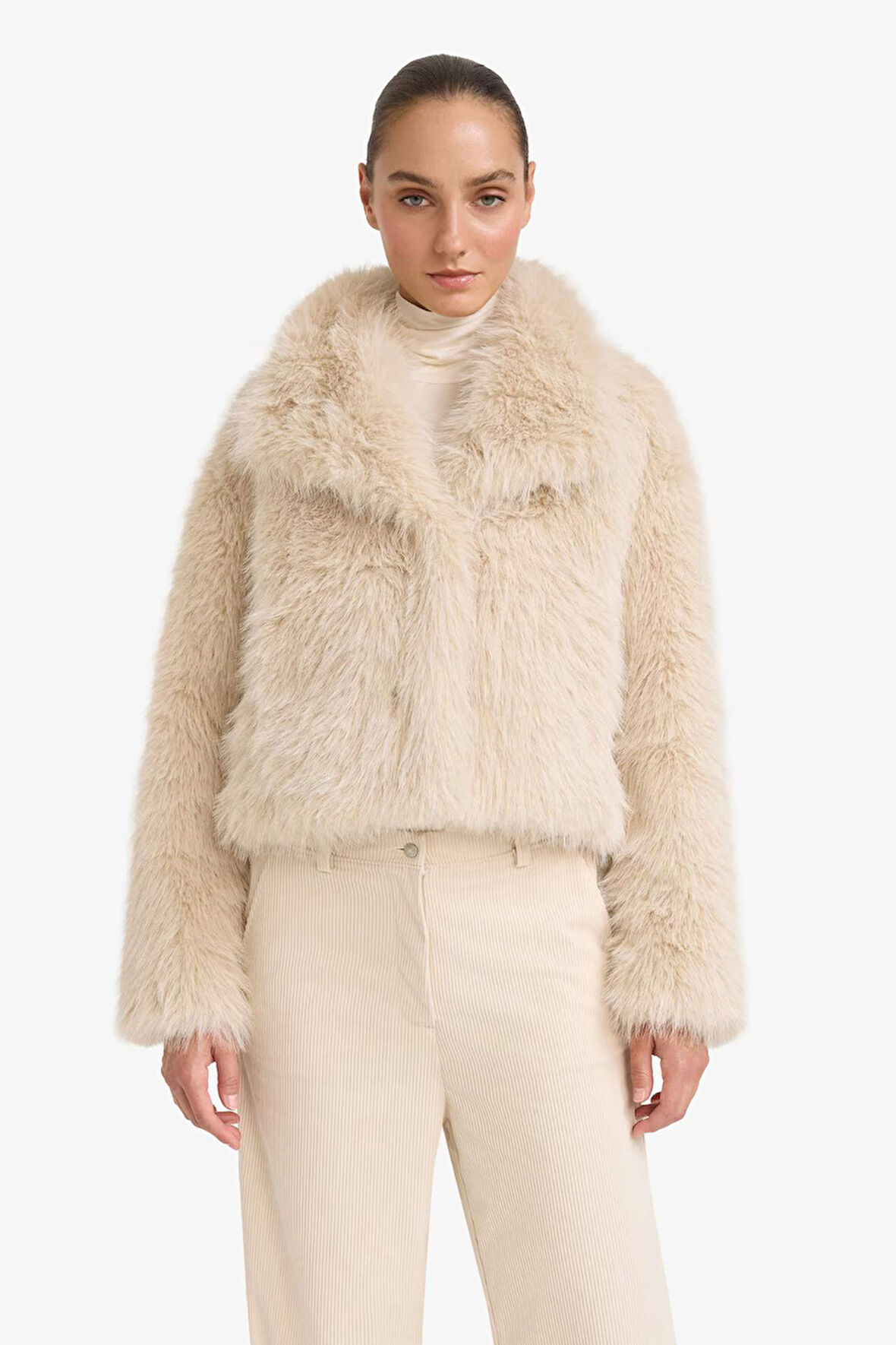 Regular Fit Suni Kürk Suni Kürk