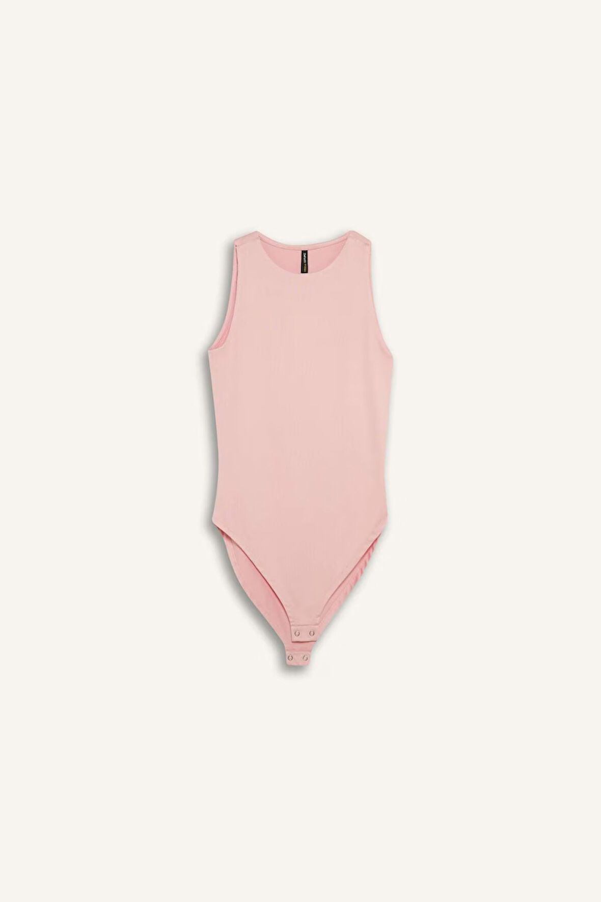 Afra x Defacto Slim Fit Dar Kesim Halter Yaka Atlet