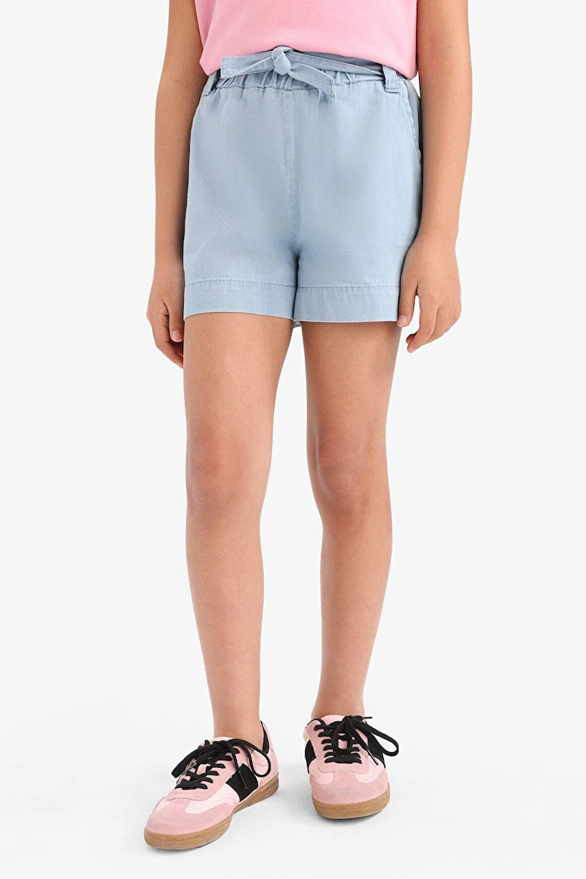 DeFacto Kız Çocuk Jean Şort C9302A825SMNM39