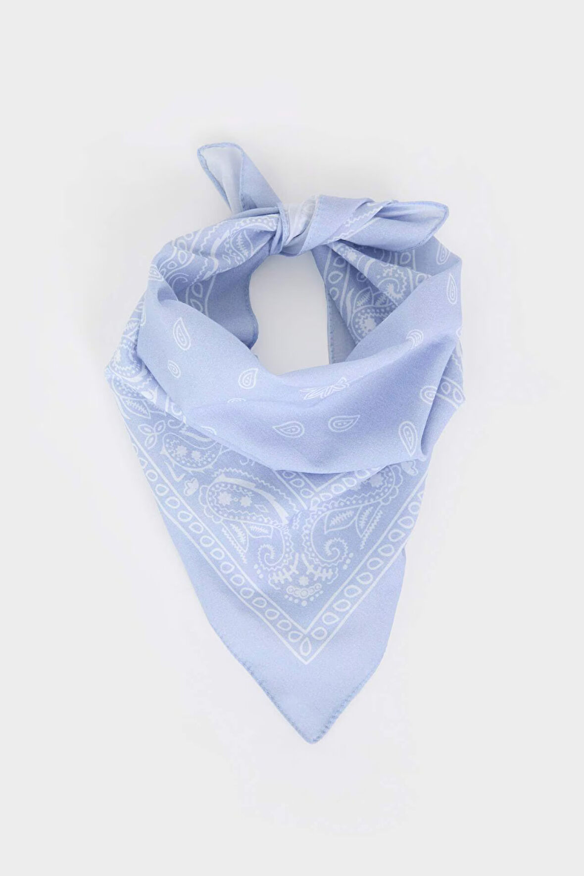 Unisex Desenli Pamuklu Bandana