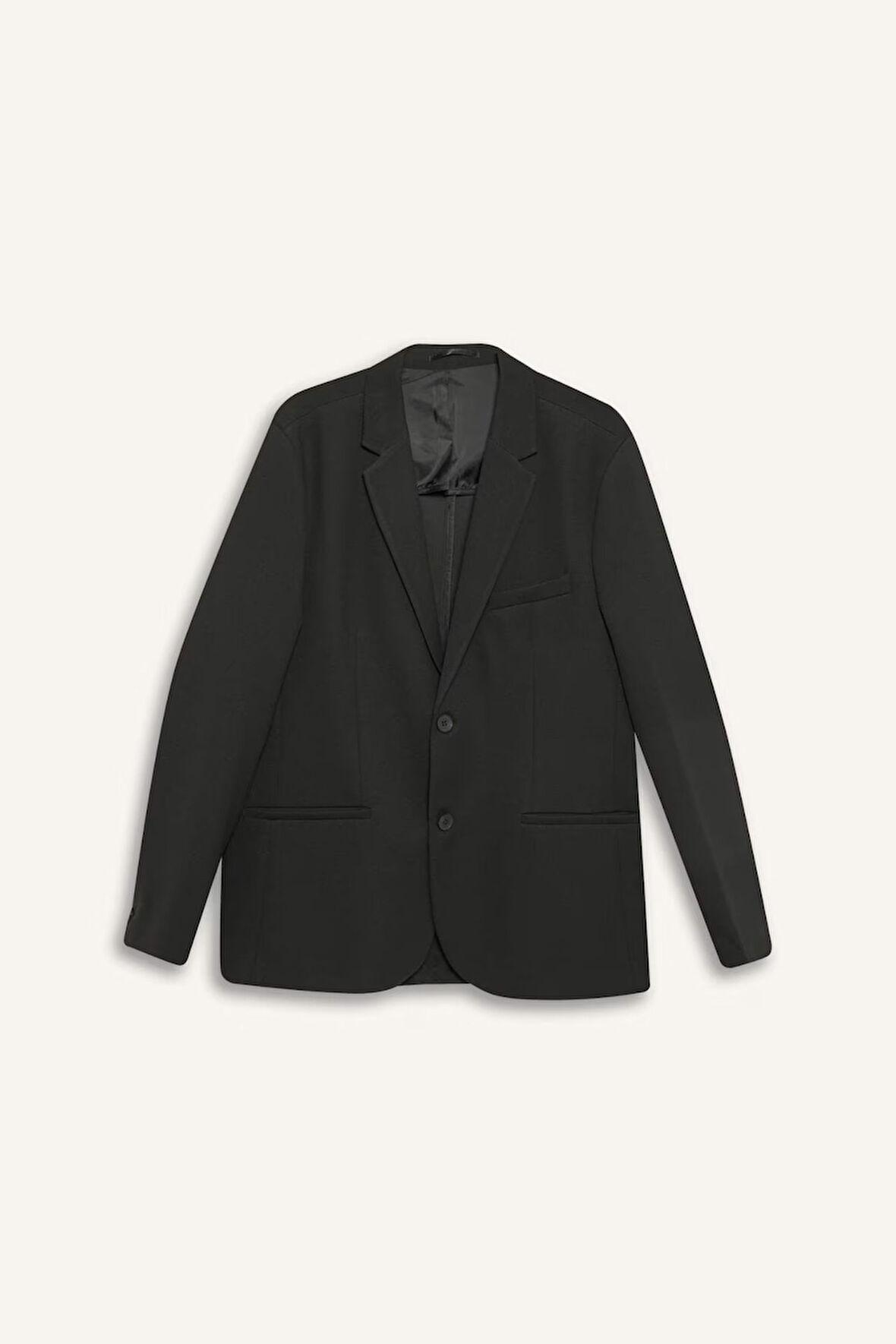 DeFacto Slim Fit Dar Kesim Yarım Astar Blazer Ceket E3447AX25SMBK27